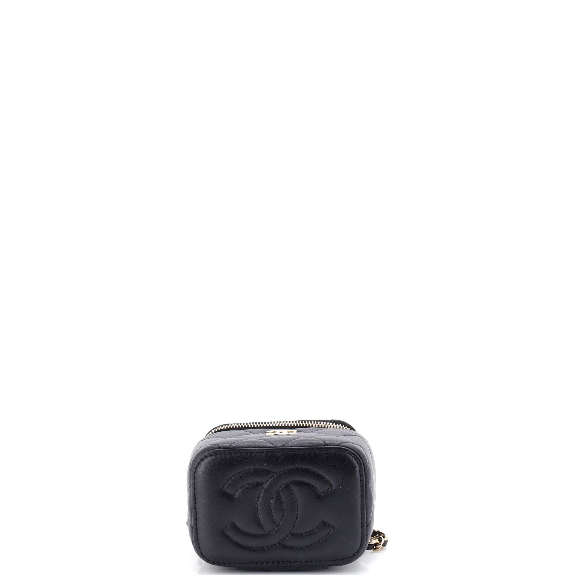 Chanel Classic Top Handle Vanity Case with Chain Size ONE SIZE - 4 Thumbnail