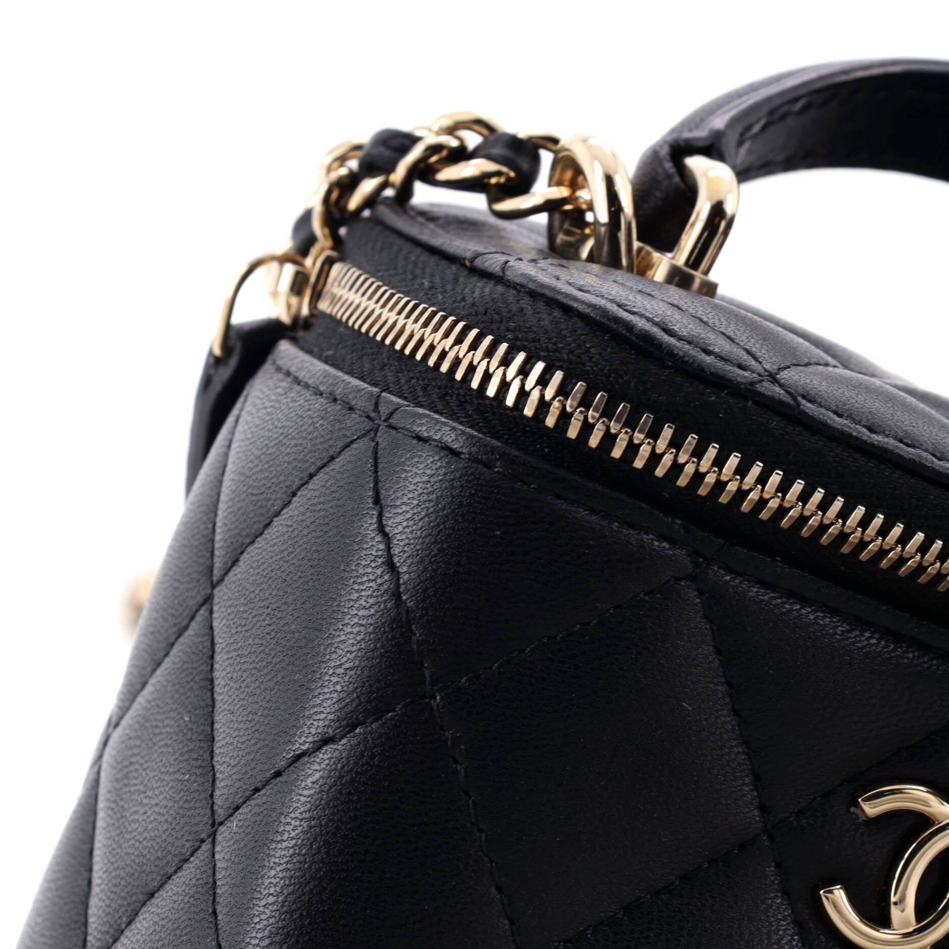 Chanel Classic Top Handle Vanity Case with Chain Size ONE SIZE - 6 Thumbnail