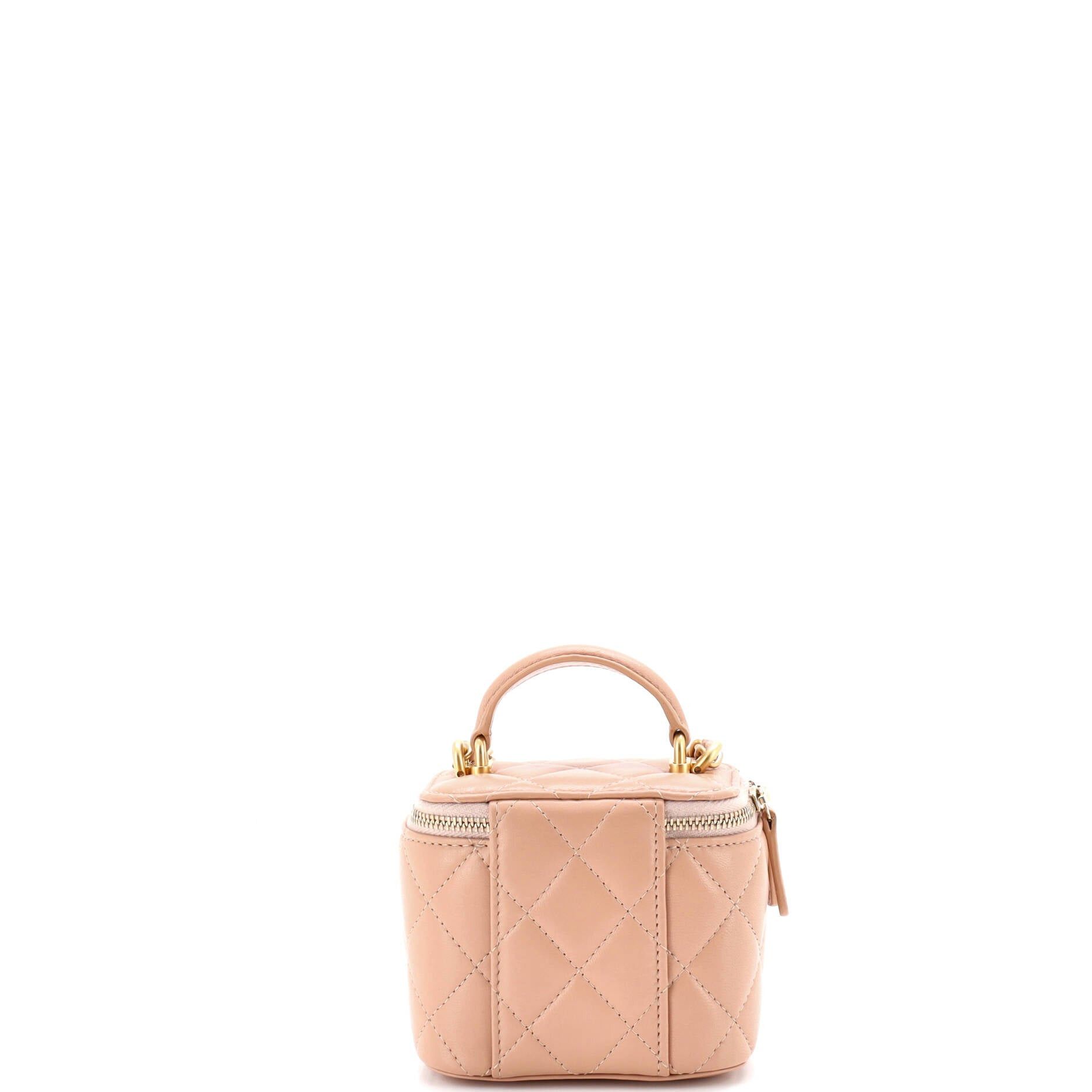 Chanel Classic Top Handle Vanity Case with Chain Size ONE SIZE - 4 Thumbnail