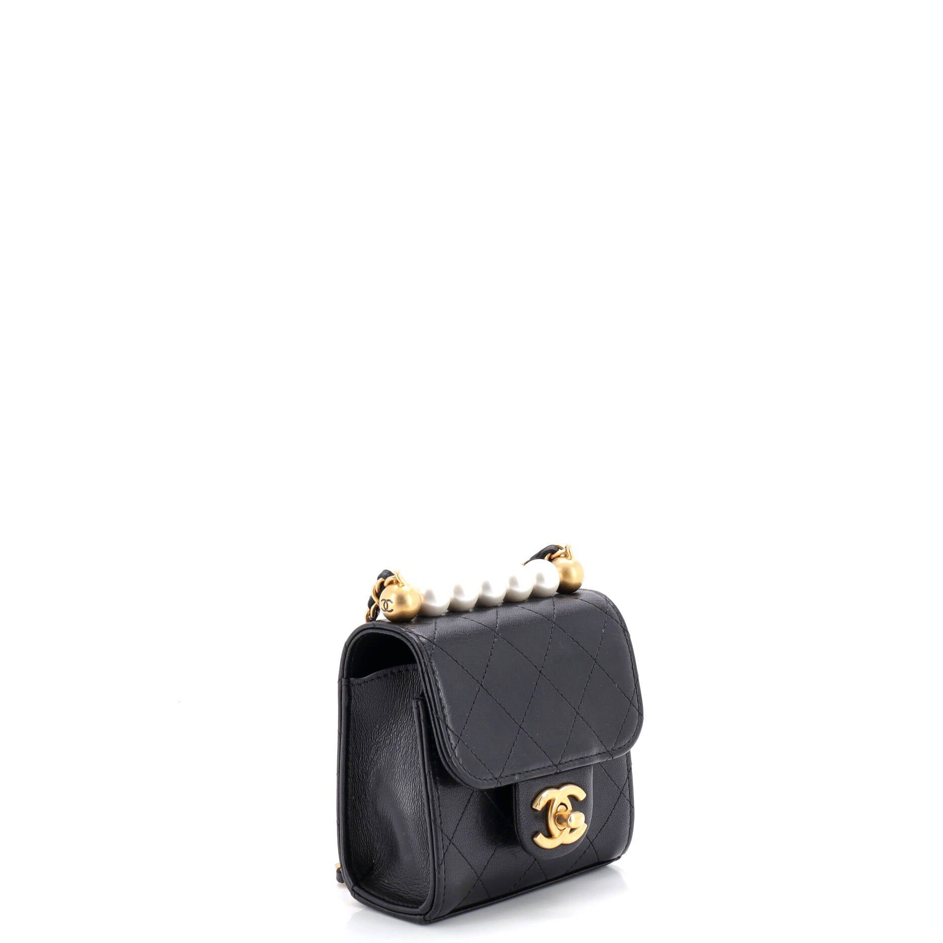 Chanel Chic Pearls Flap Clutch with Chain Size ONE SIZE - 2 Thumbnail