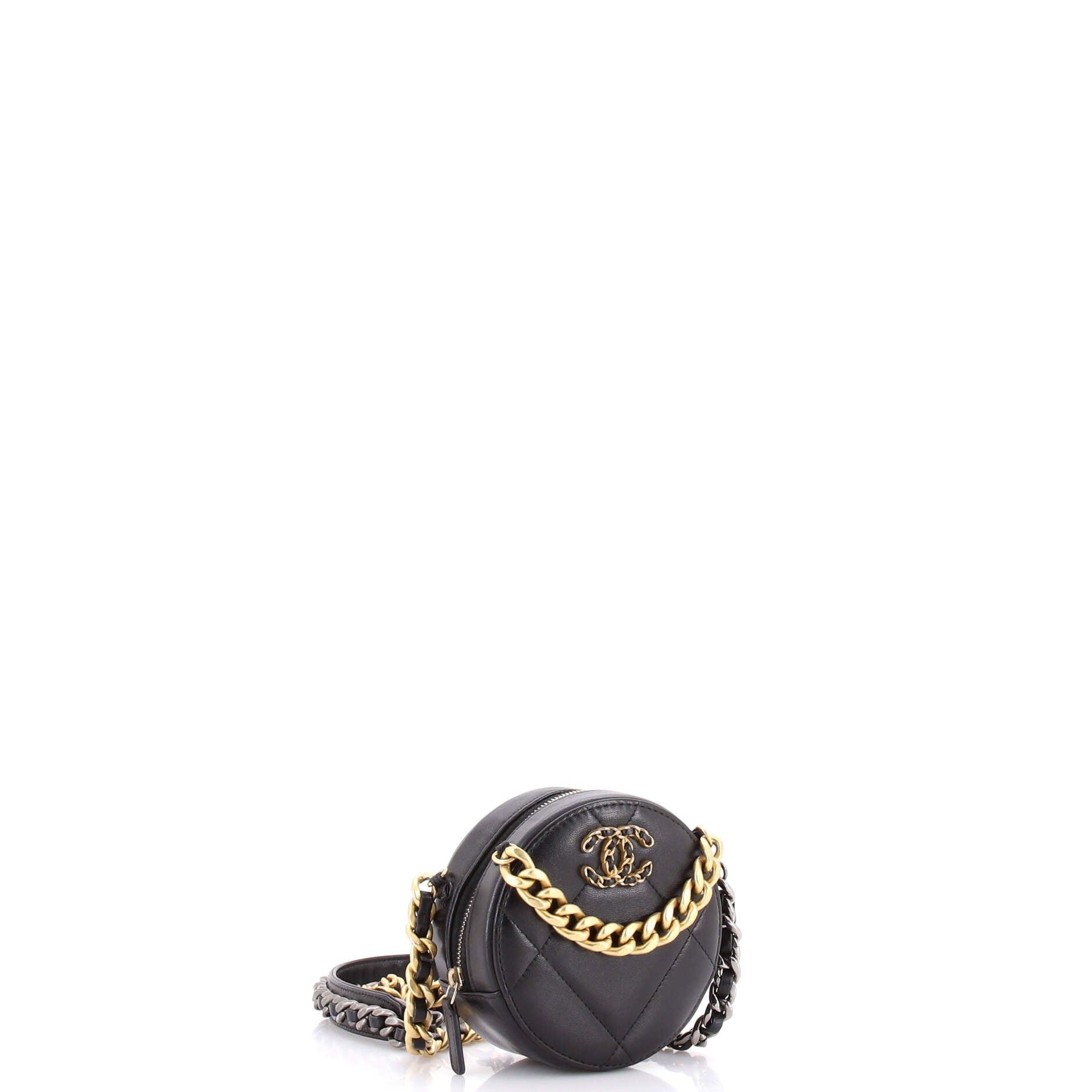 Chanel 19 Round Clutch with Chain Size ONE SIZE - 2 Thumbnail