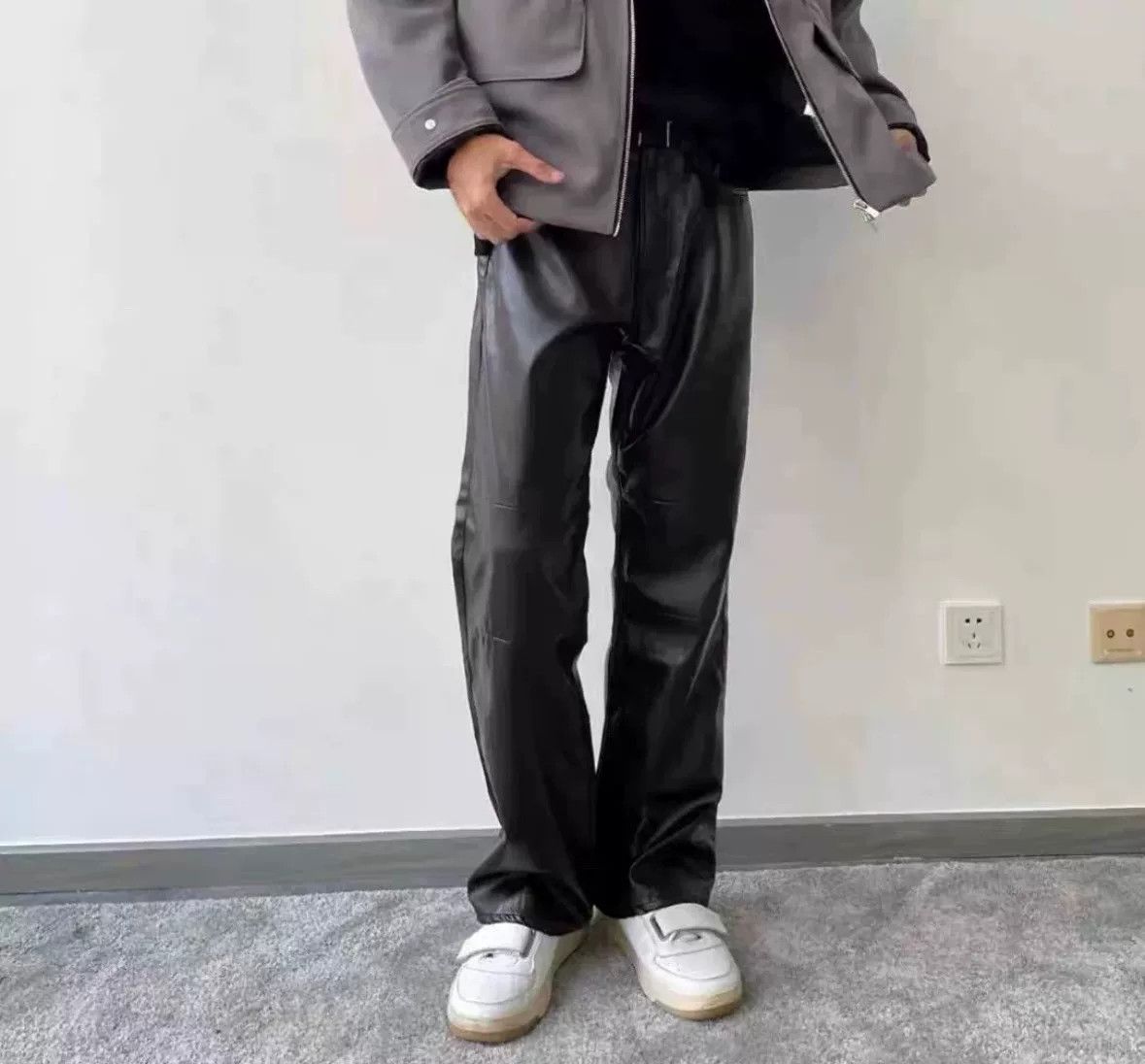 Our Legacy Our Legacy Black Leather Trousers Size US 30 / EU 46 - 3 Thumbnail