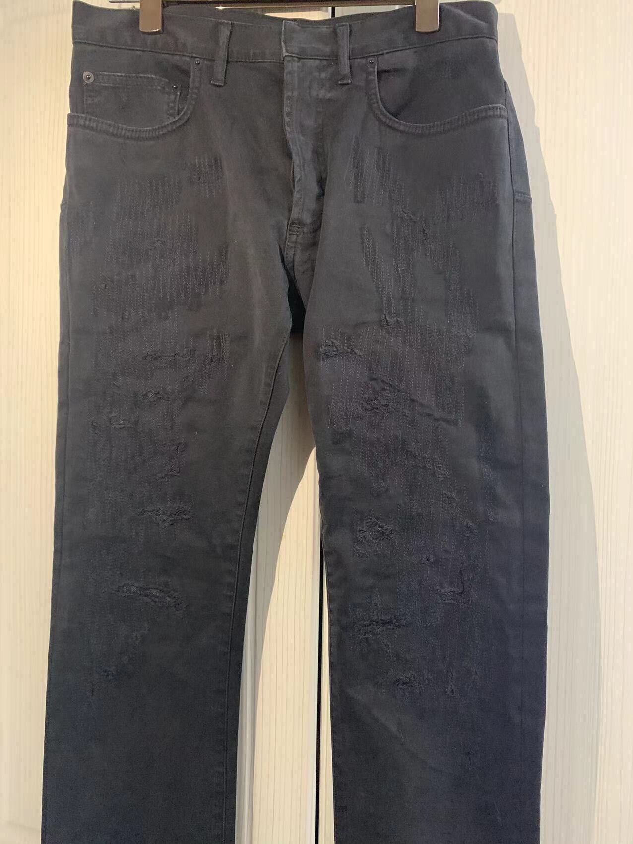 Dior Dior Homme Distressed Denim Jeans Size US 31 - 2 Thumbnail