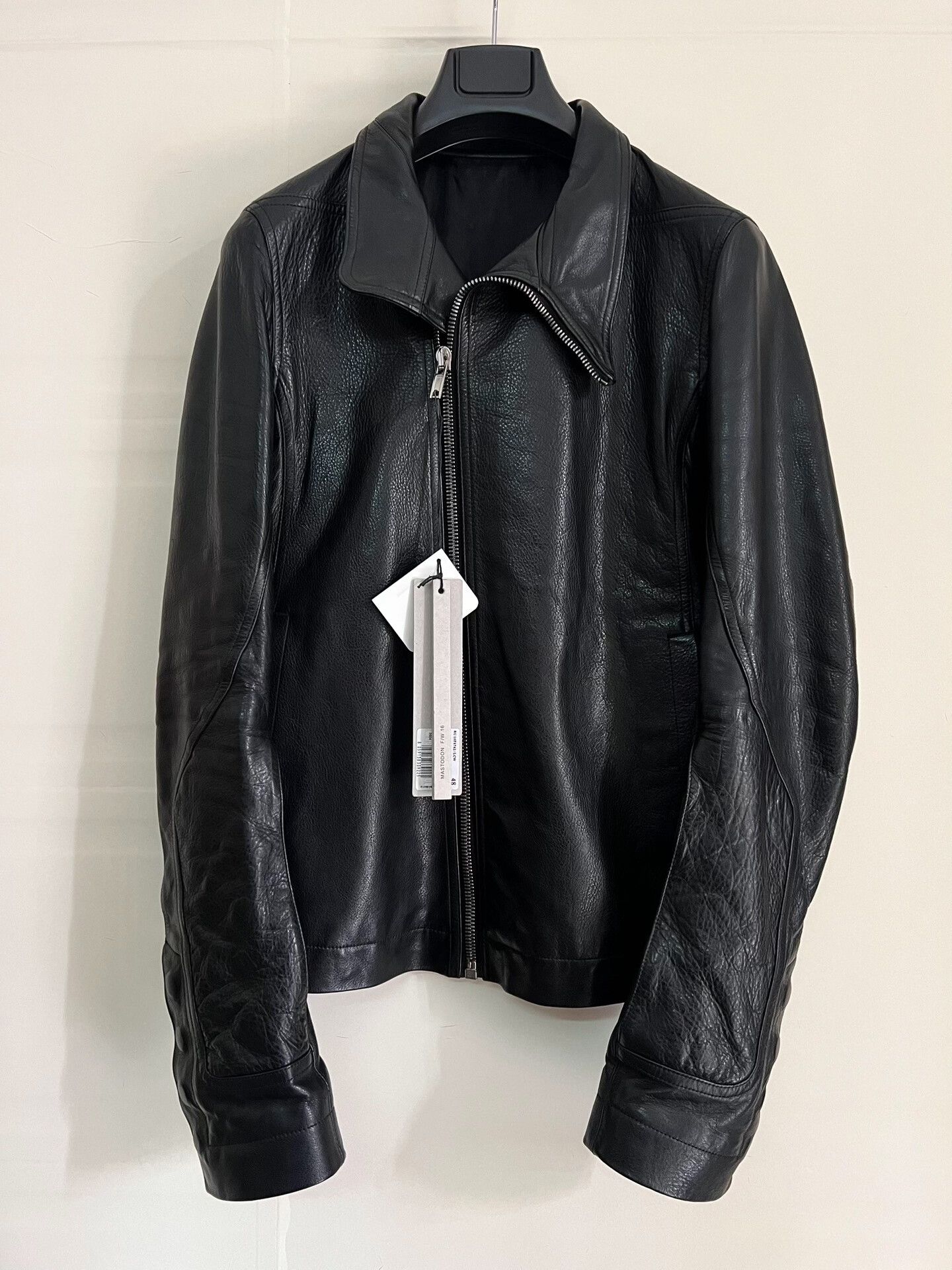 Rick Owens Rick Owens Bauhaus Mollino Leather Jacket Size US M / EU 48-50 / 2 - 5 Thumbnail