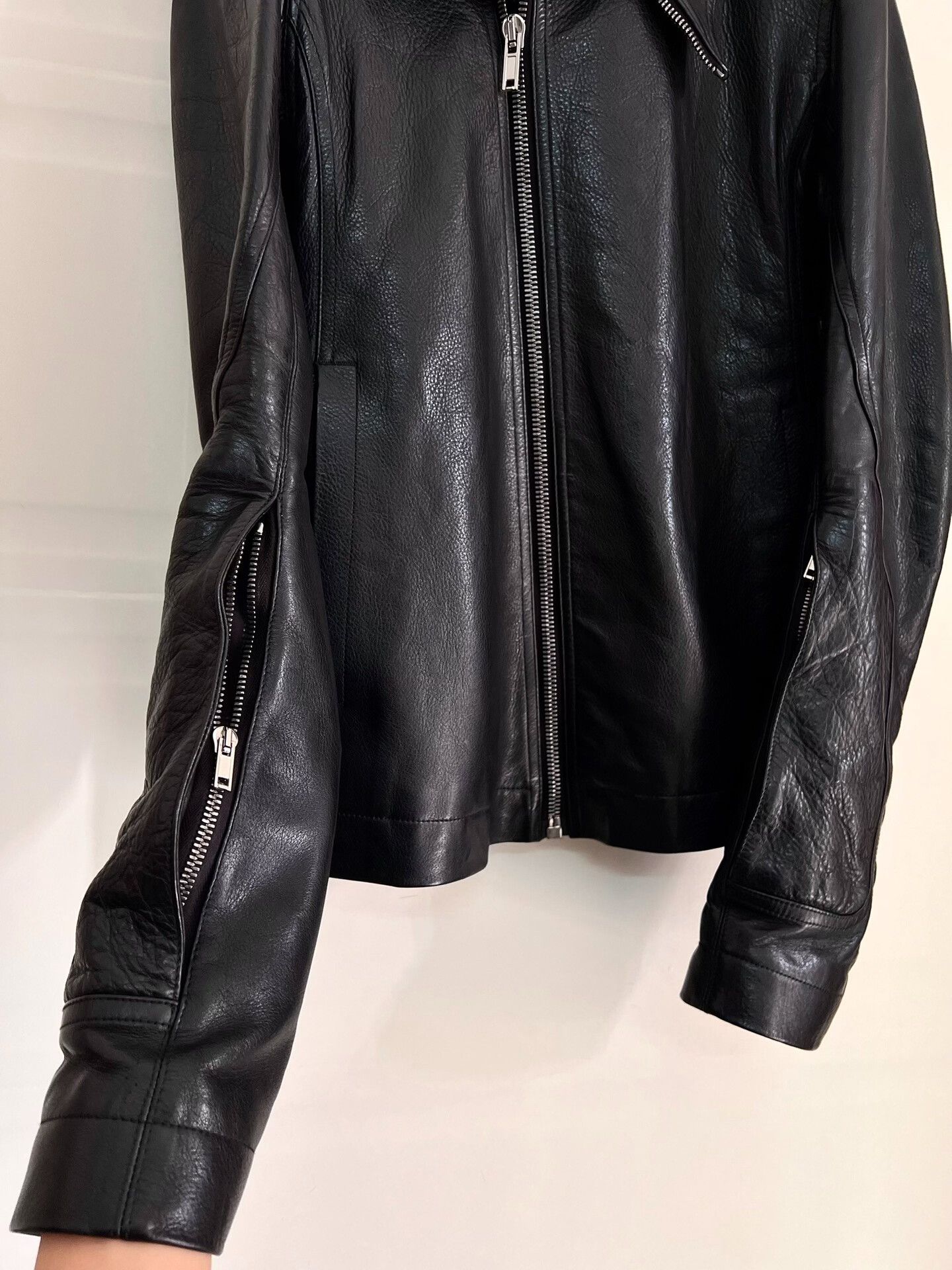 Rick Owens Rick Owens Bauhaus Mollino Leather Jacket Size US M / EU 48-50 / 2 - 3 Thumbnail
