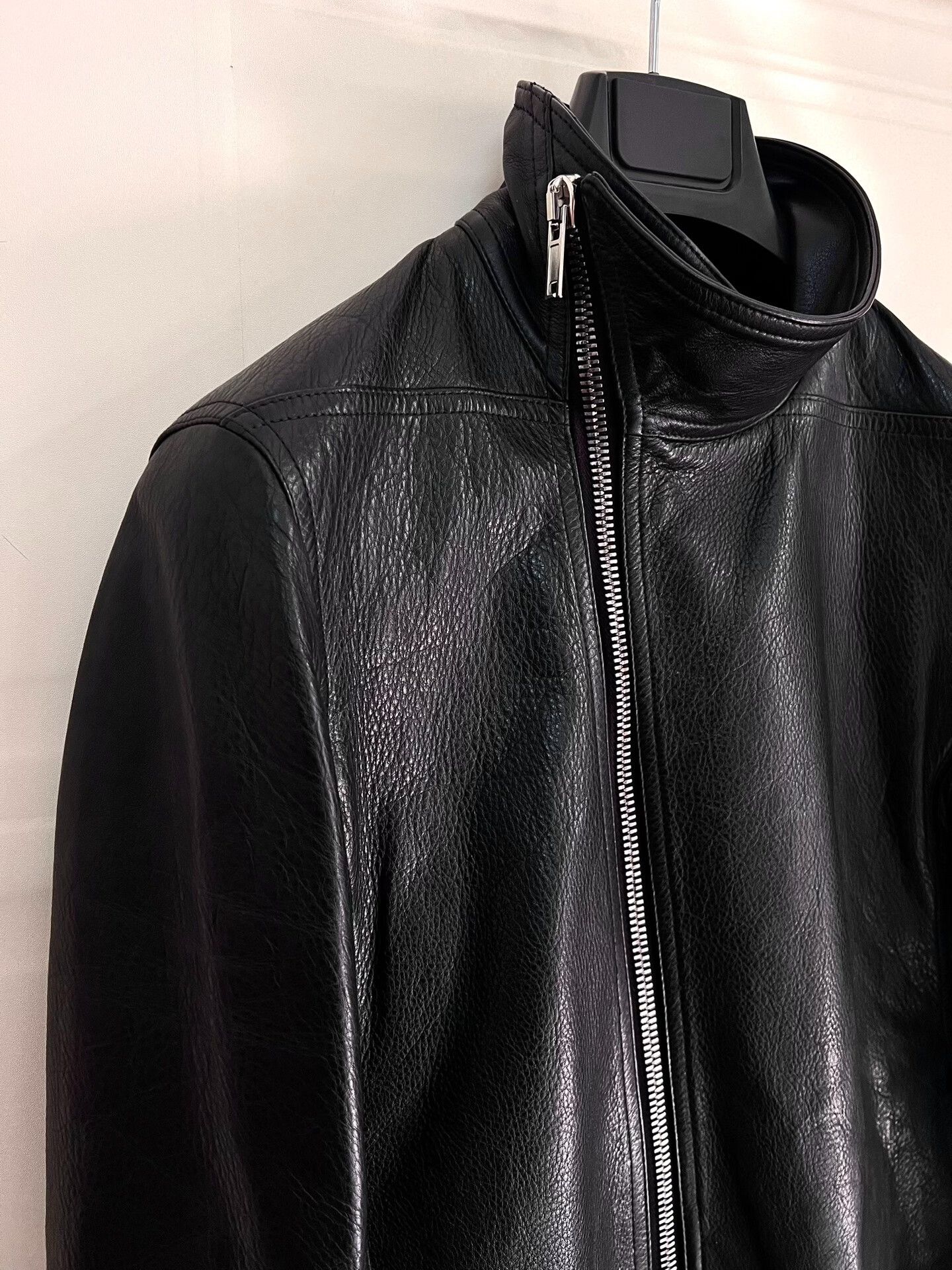 Rick Owens Rick Owens Bauhaus Mollino Leather Jacket Size US M / EU 48-50 / 2 - 2 Thumbnail