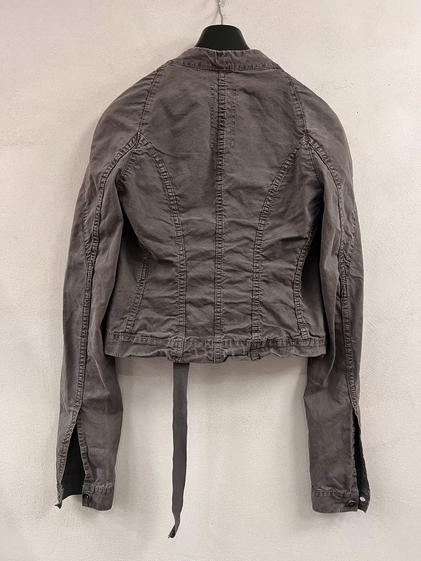 Rick Owens Drkshdw Rick Owens Gray Jacket OLMAR and MIRTA Size US S / EU 44-46 / 1 - 5 Thumbnail