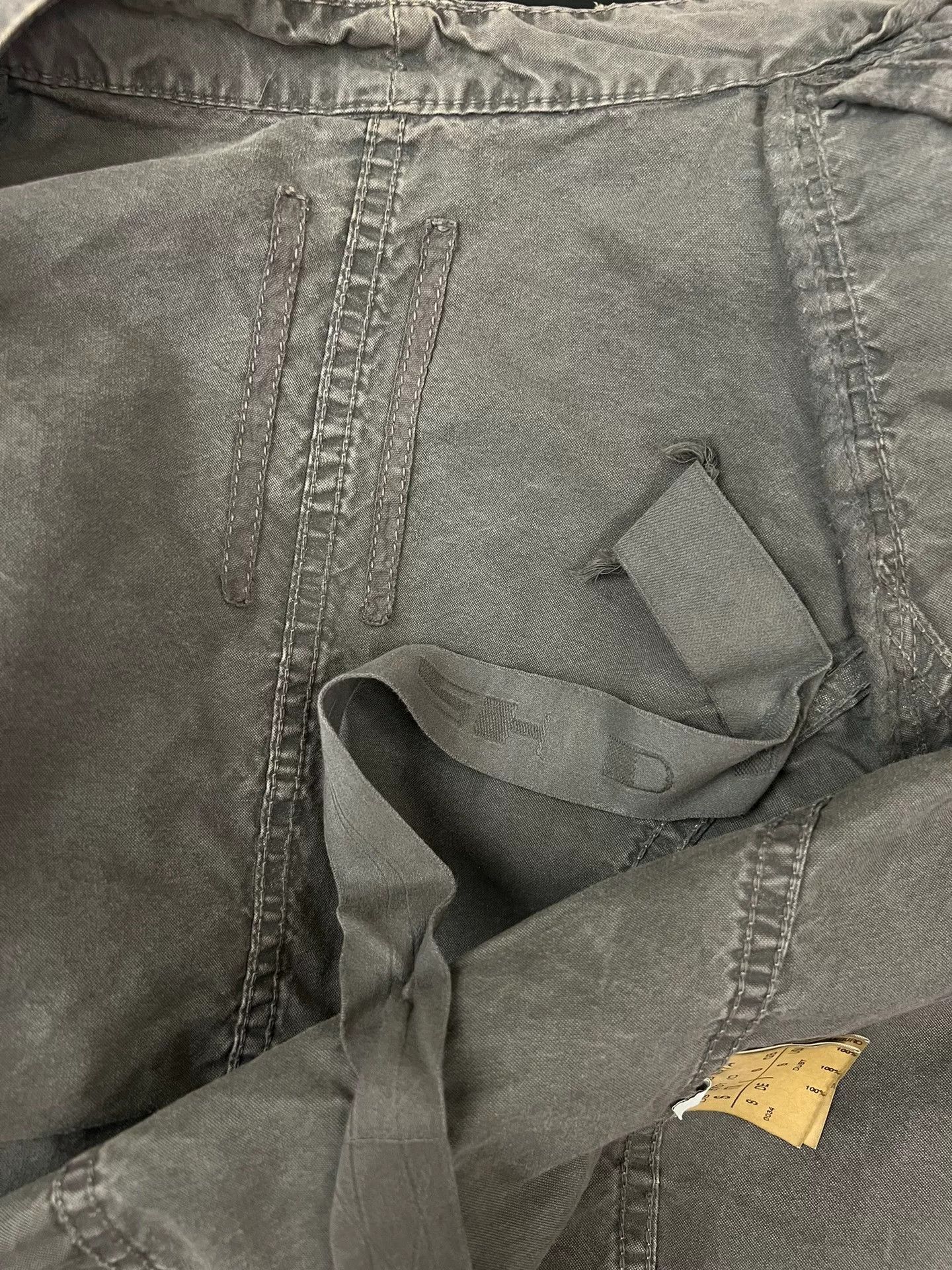 Rick Owens Drkshdw Rick Owens Gray Jacket OLMAR and MIRTA Size US S / EU 44-46 / 1 - 8 Thumbnail