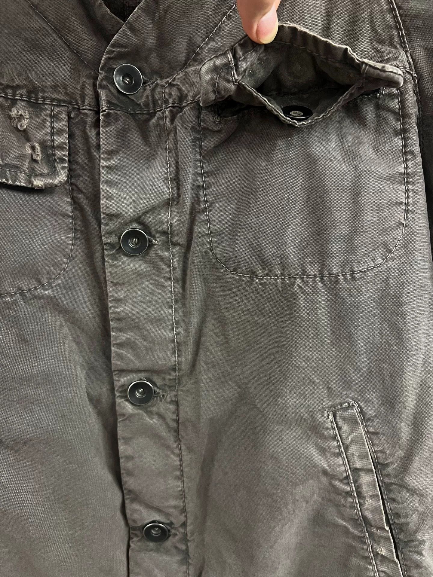 Rick Owens Drkshdw Rick Owens Gray Jacket OLMAR and MIRTA Size US S / EU 44-46 / 1 - 3 Thumbnail
