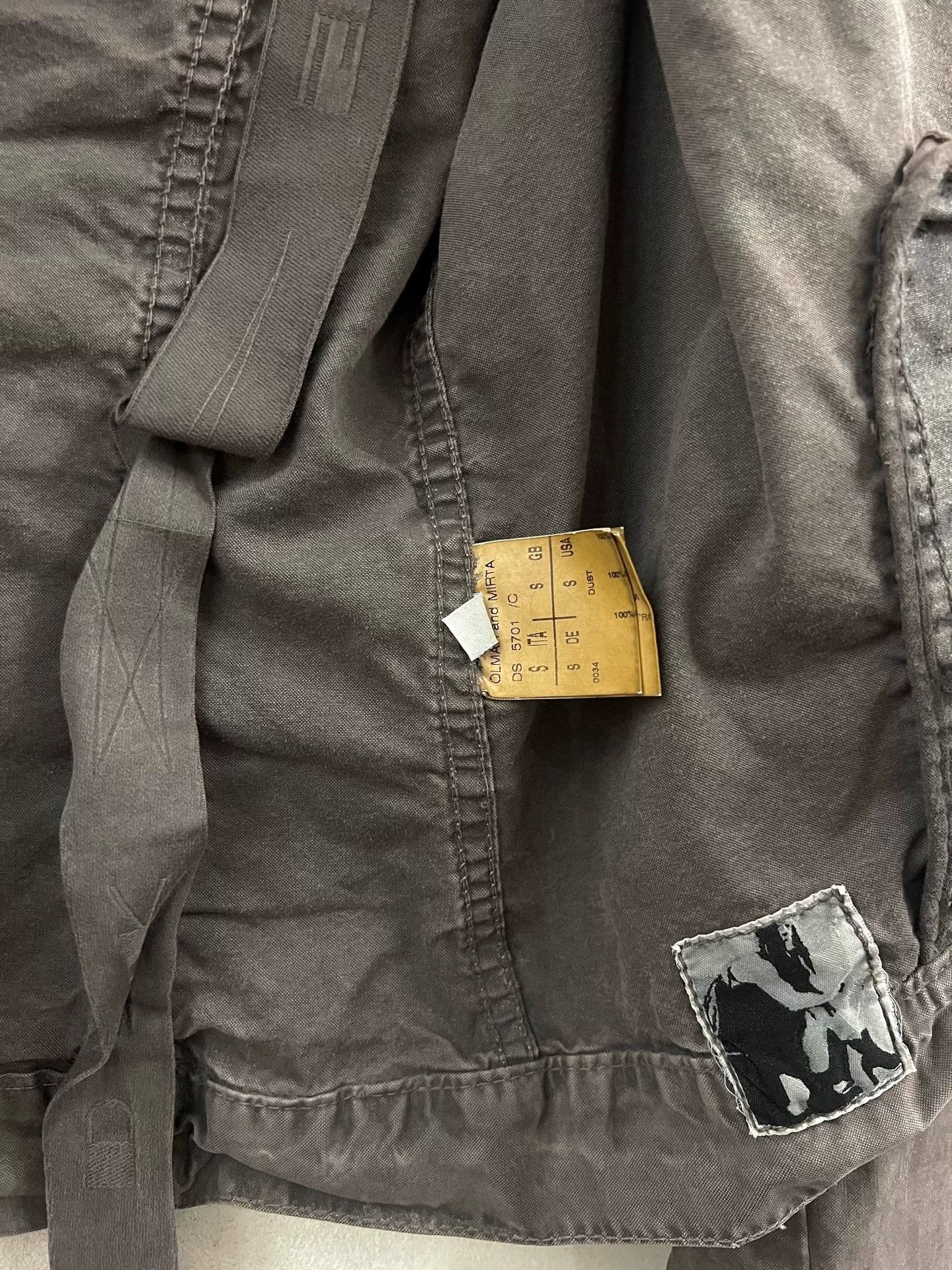 Rick Owens Drkshdw Rick Owens Gray Jacket OLMAR and MIRTA Size US S / EU 44-46 / 1 - 7 Thumbnail