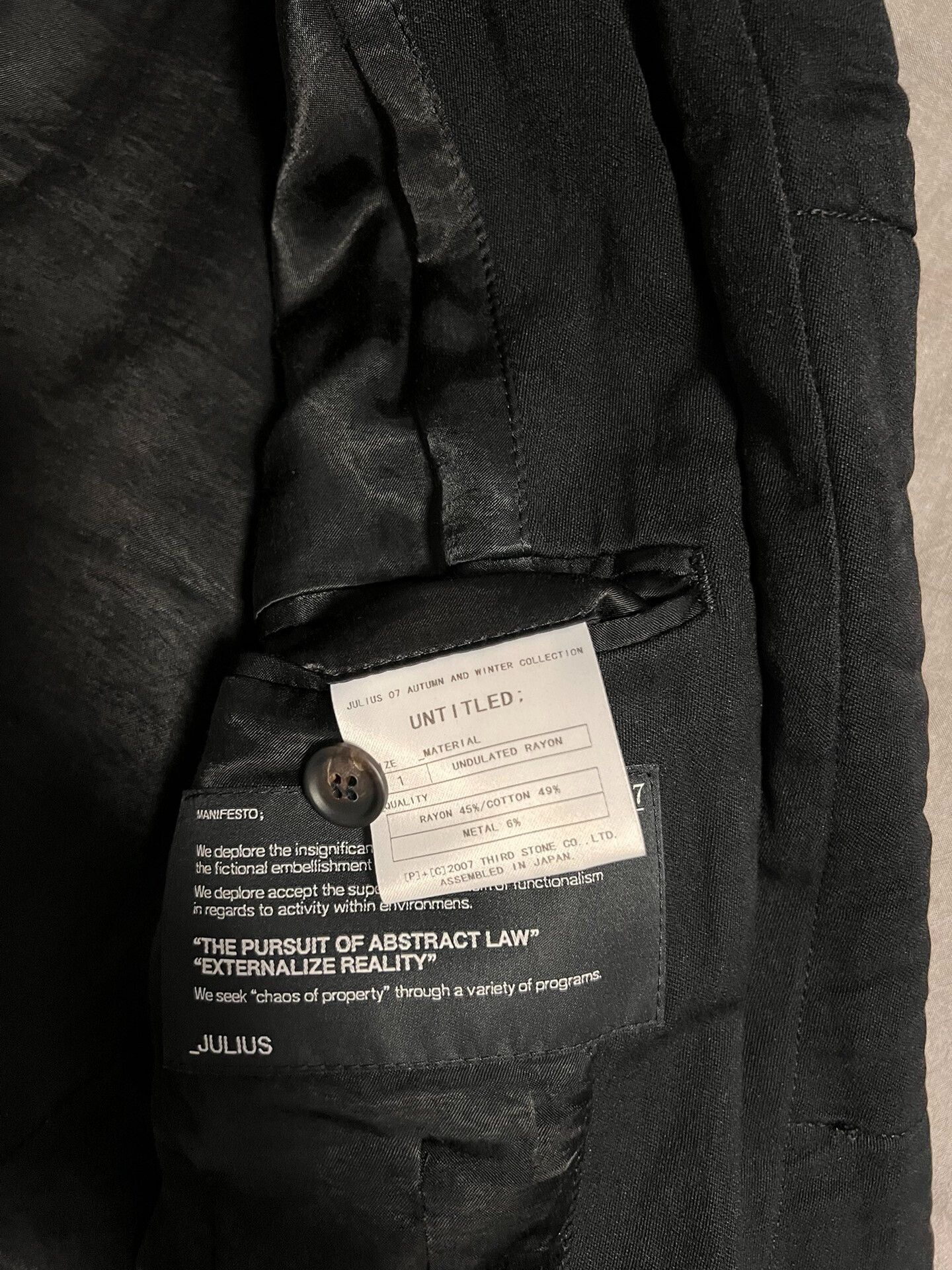 Julius Casual Pleated Suit Jacket by Julius 7 Size US M / EU 48-50 / 2 - 9 Thumbnail