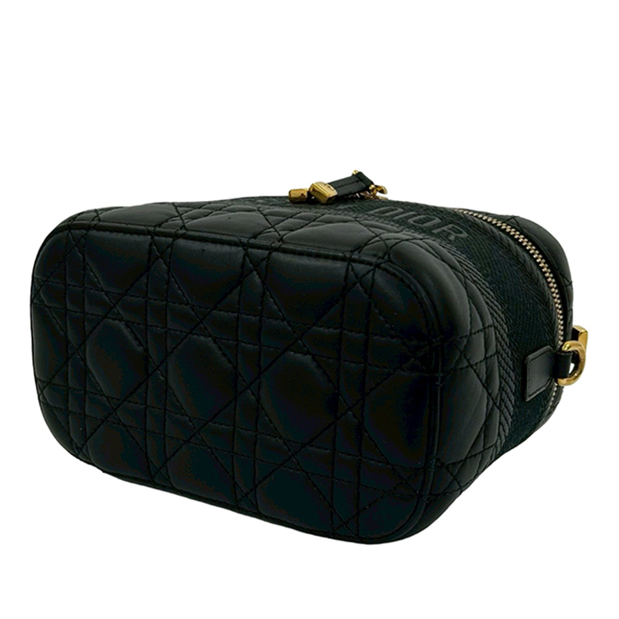 Dior Dior Small Lambskin Cannage DiorTravel Vanity Case Size ONE SIZE - 8 Thumbnail