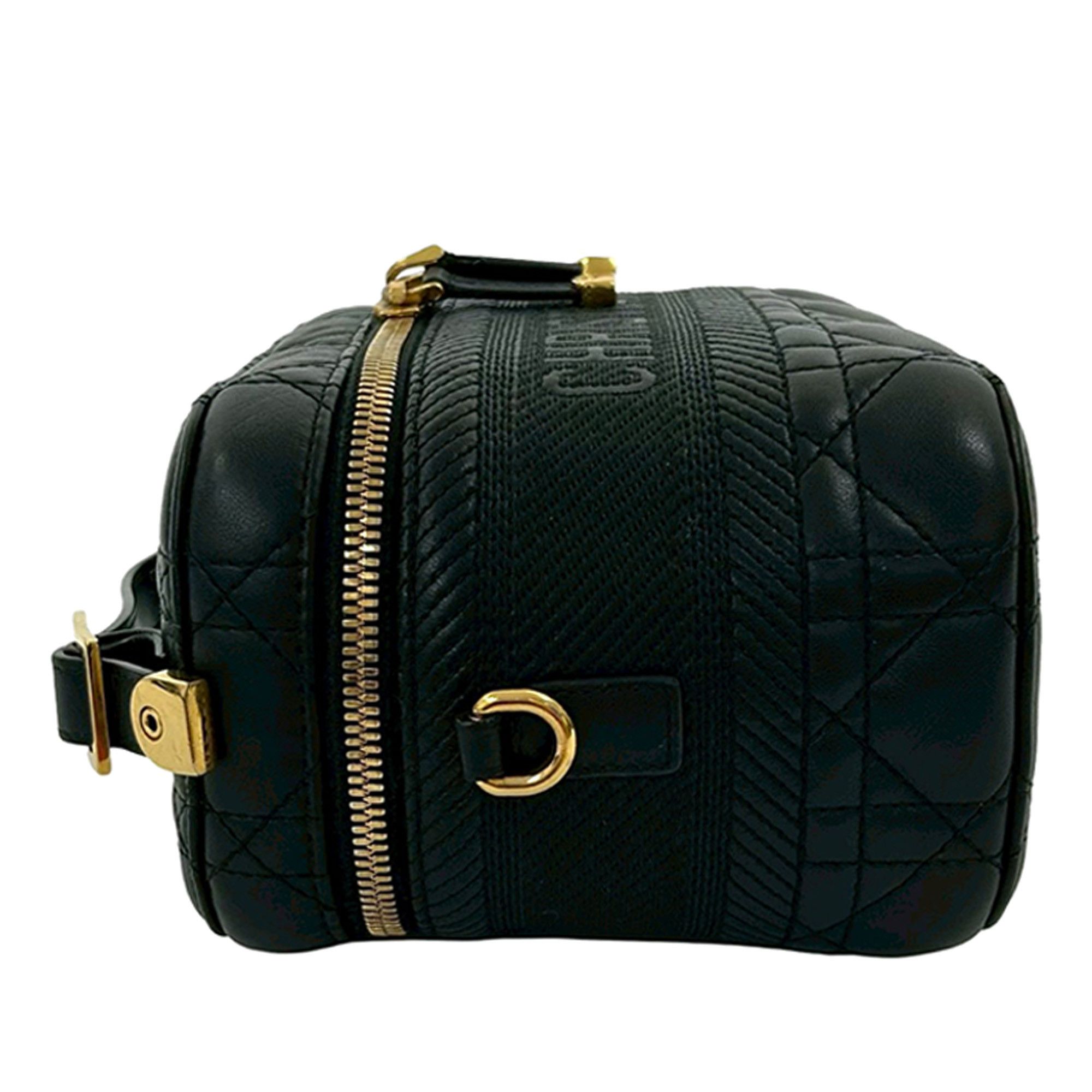 Dior Dior Small Lambskin Cannage DiorTravel Vanity Case Size ONE SIZE - 5 Thumbnail