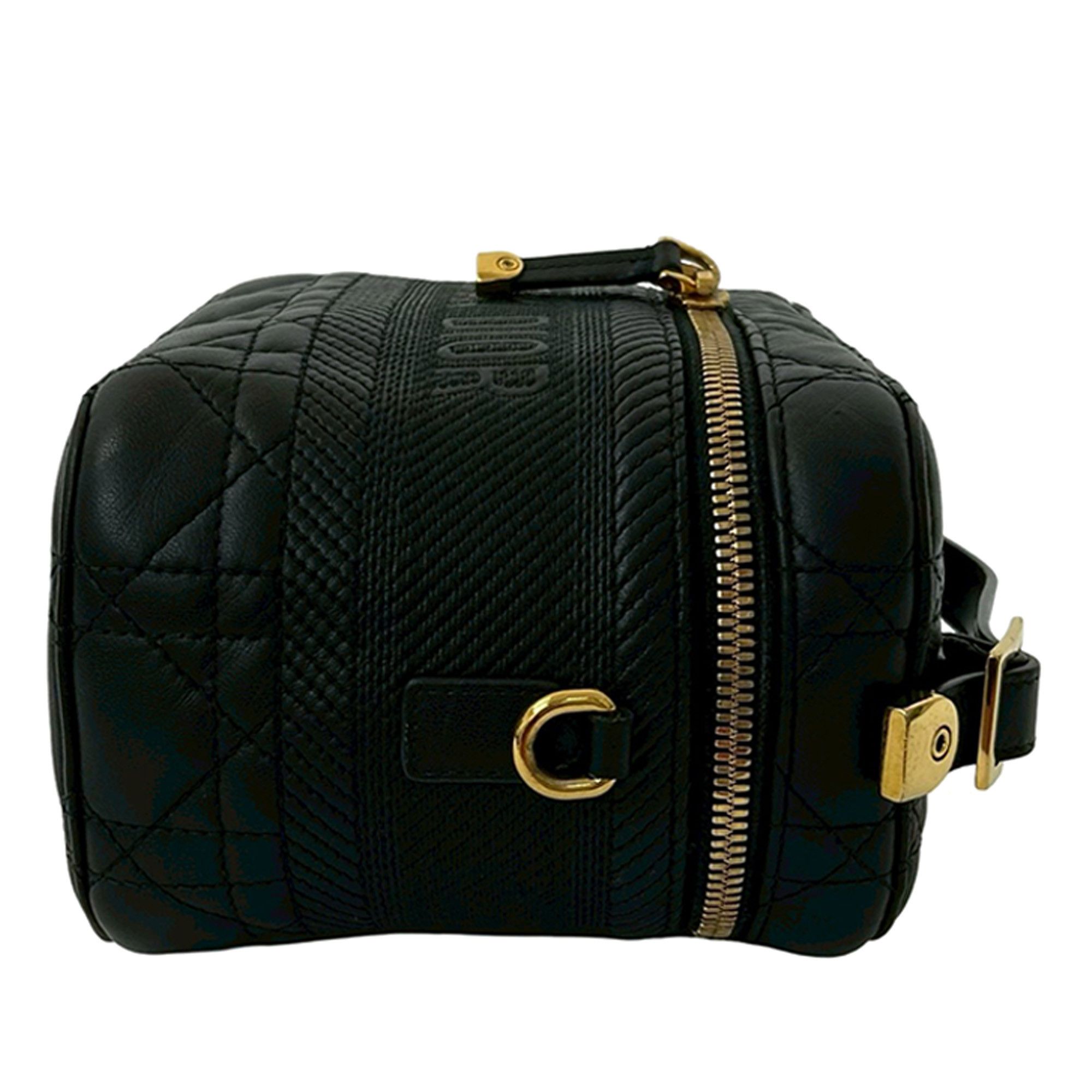 Dior Dior Small Lambskin Cannage DiorTravel Vanity Case Size ONE SIZE - 6 Thumbnail