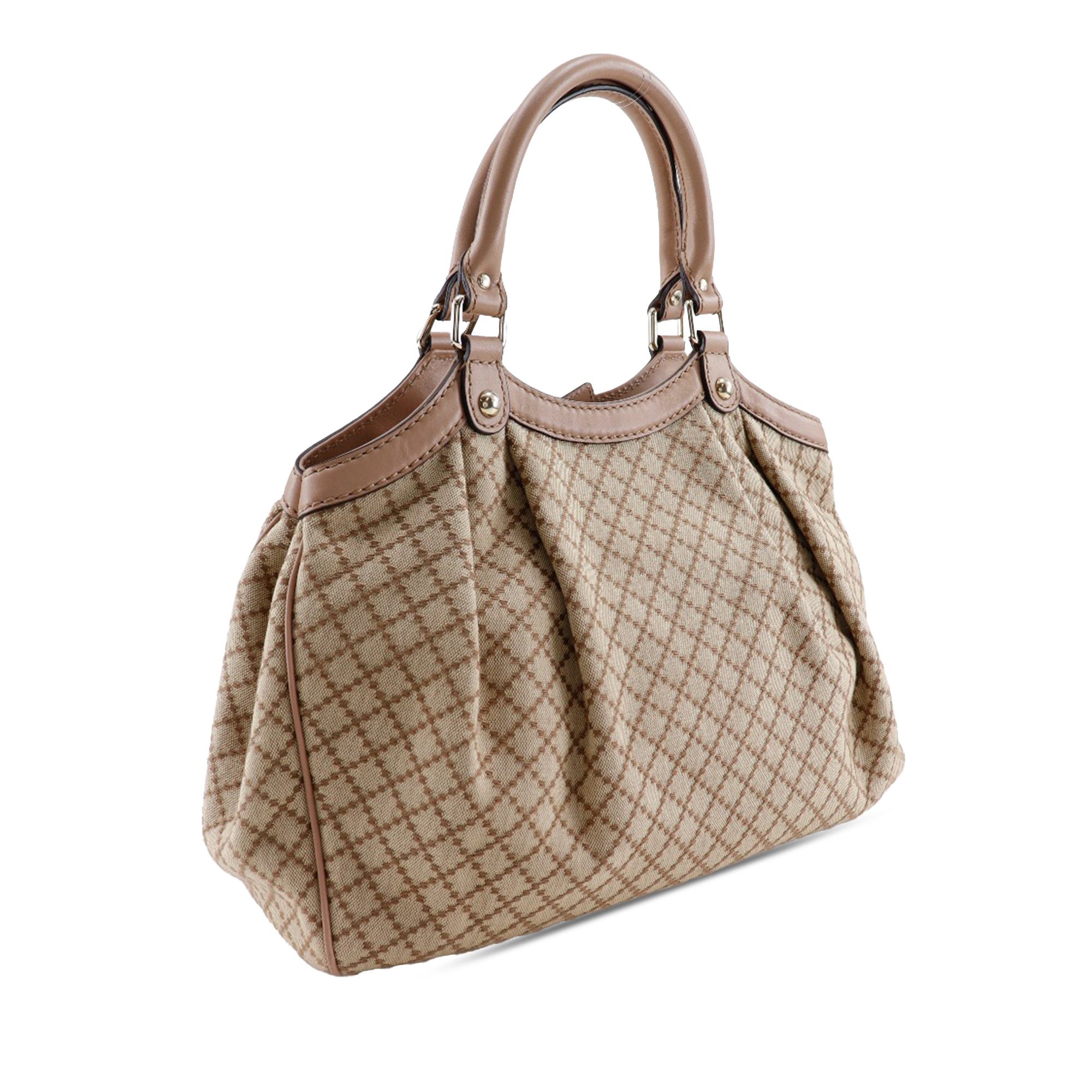 Gucci Gucci Medium Diamante Canvas Sukey Tote Size ONE SIZE - 3 Thumbnail
