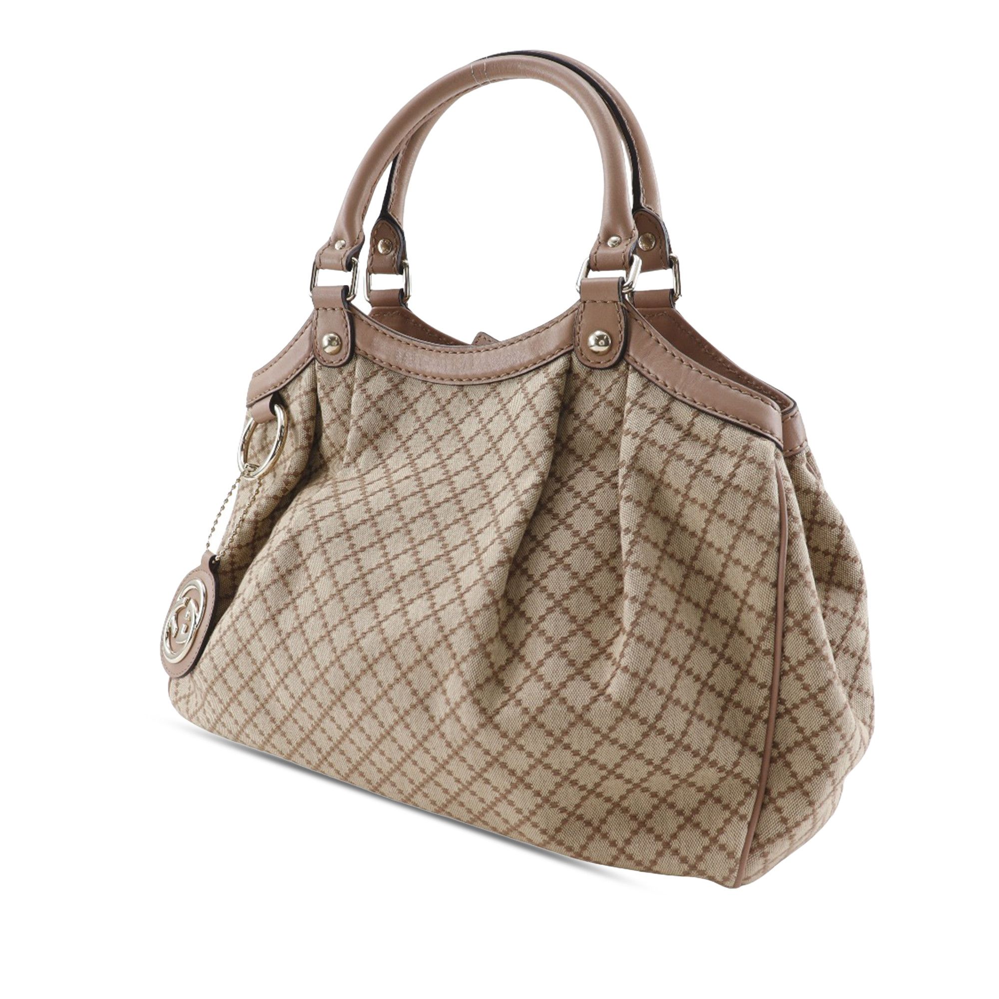Gucci Gucci Medium Diamante Canvas Sukey Tote Size ONE SIZE - 2 Thumbnail