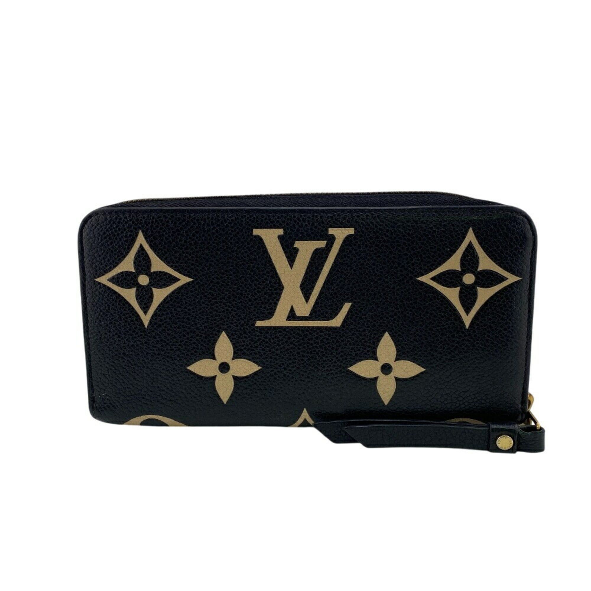 Louis Vuitton LOUIS VUITTON M80481 Zippy Wallet Monogram Empreinte Long Black Women's Size ONE SIZE - 2 Thumbnail