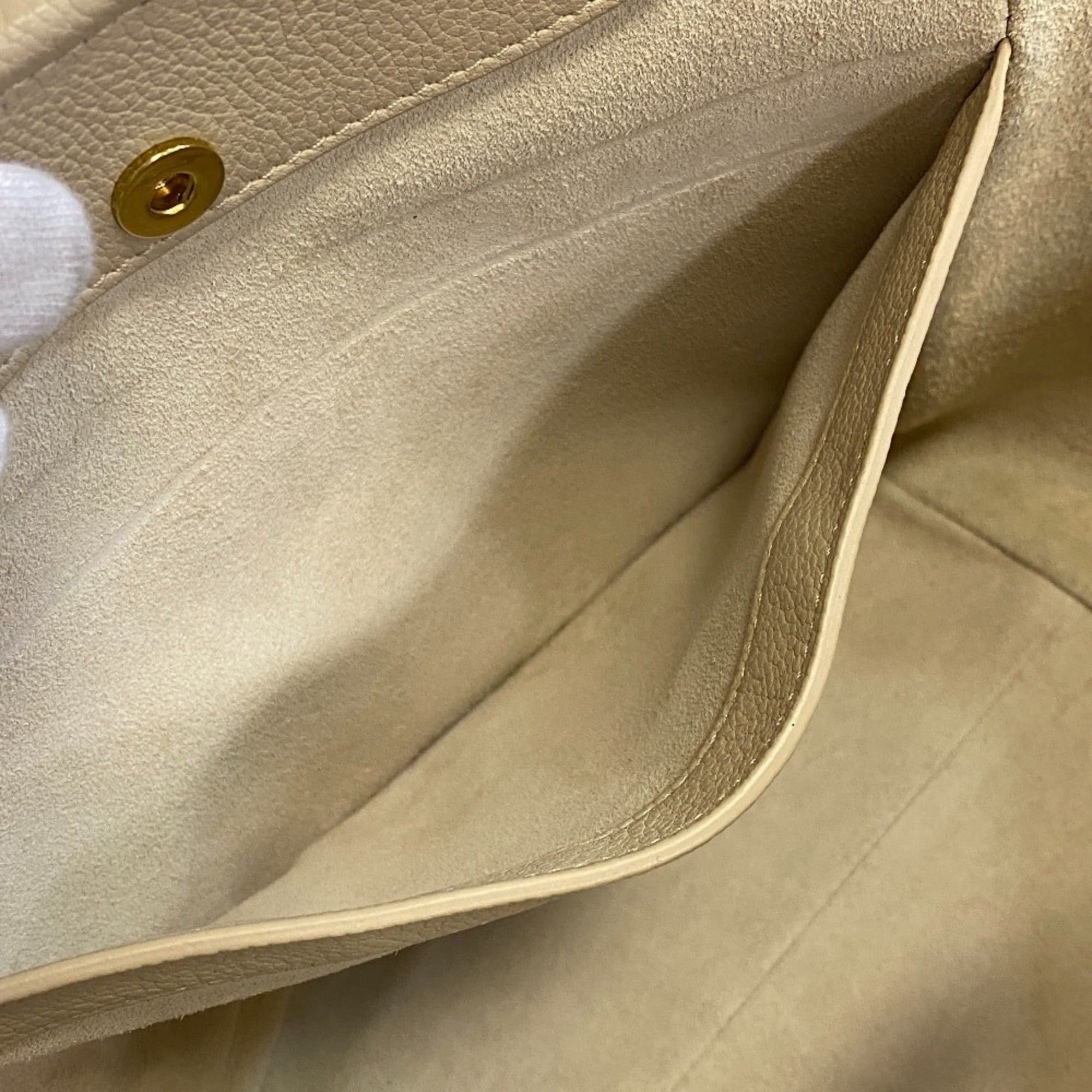 Celine CELINE Small Fold Cabas Tote Hand Shoulder Bag Beige Women's Size ONE SIZE - 12 Thumbnail