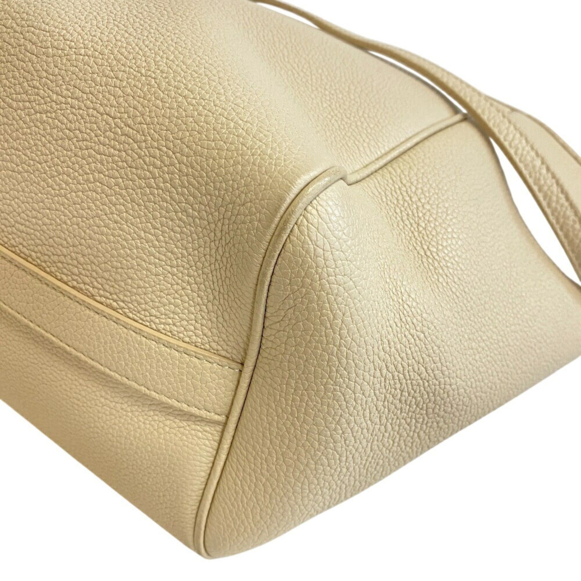 Celine CELINE Small Fold Cabas Tote Hand Shoulder Bag Beige Women's Size ONE SIZE - 4 Thumbnail