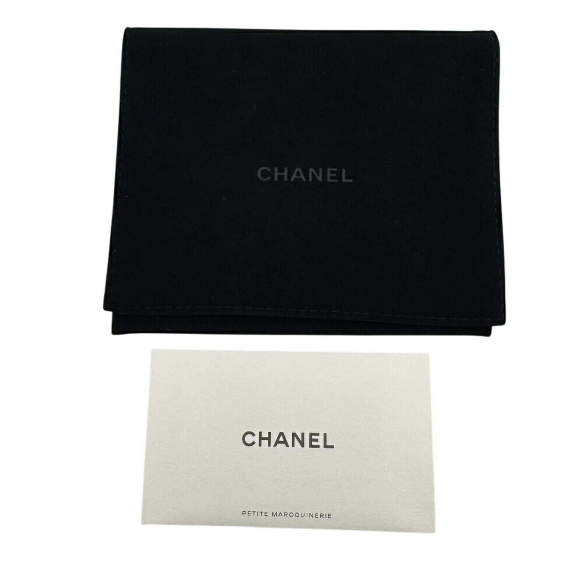 Chanel CHANEL Round Coin Purse, Matelasse, Black, Women's Size ONE SIZE - 8 Thumbnail