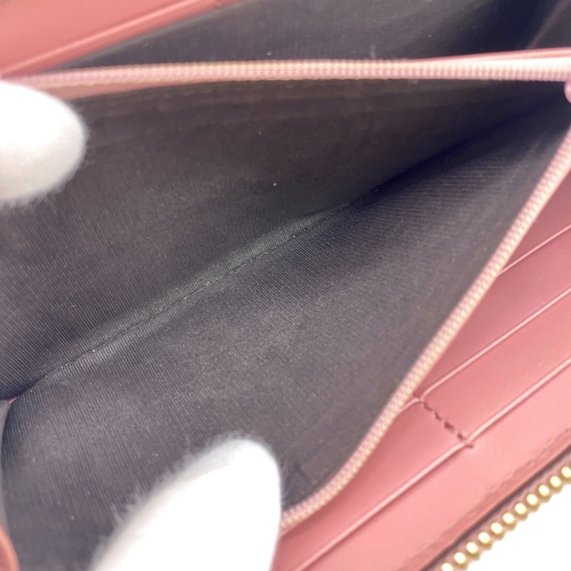 Gucci GUCCI 410102 Round Guccissima Long Wallet Pink Women's Size ONE SIZE - 12 Thumbnail