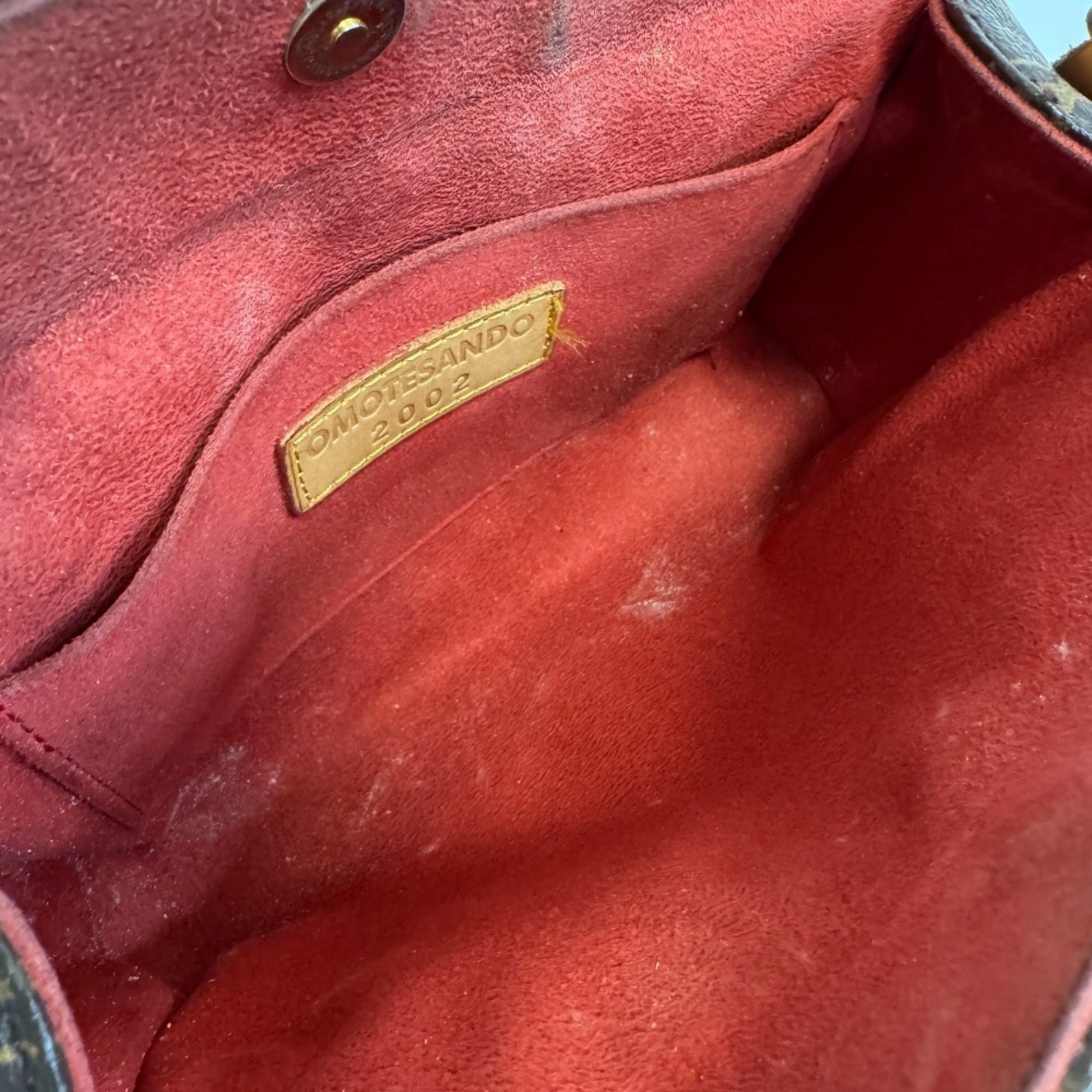 Louis Vuitton LOUIS VUITTON M51900 Recital Pouch, Omotesando 2002 Commemorative Limited Edition Monogram Mini Handbag, Brown, Women's Size ONE SIZE - 8 Thumbnail