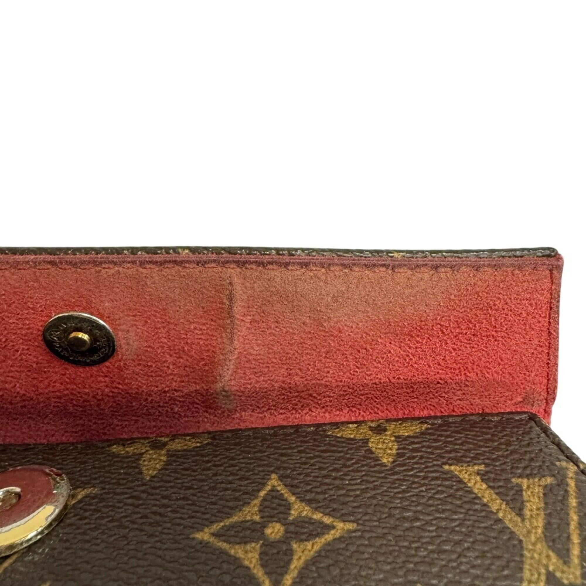 Louis Vuitton LOUIS VUITTON M51900 Recital Pouch, Omotesando 2002 Commemorative Limited Edition Monogram Mini Handbag, Brown, Women's Size ONE SIZE - 10 Thumbnail
