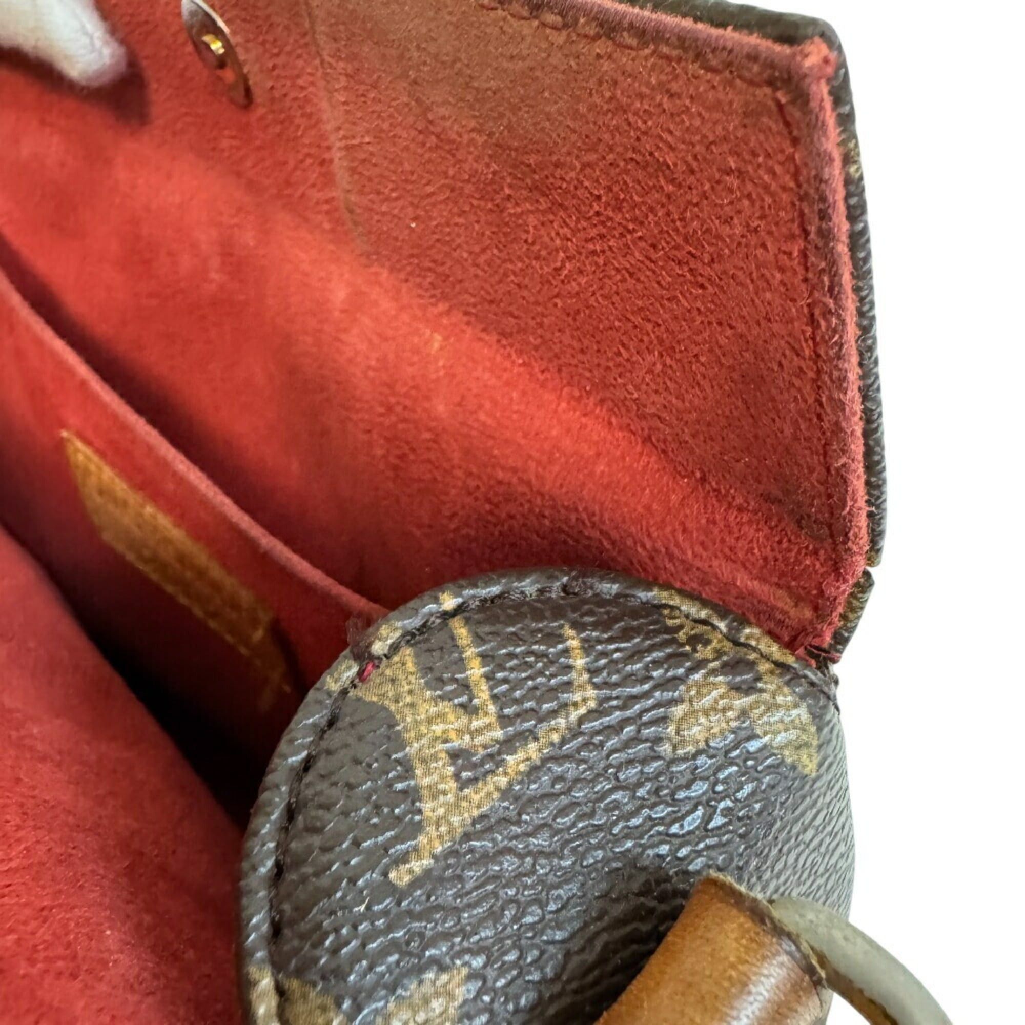 Louis Vuitton LOUIS VUITTON M51900 Recital Pouch, Omotesando 2002 Commemorative Limited Edition Monogram Mini Handbag, Brown, Women's Size ONE SIZE - 13 Thumbnail