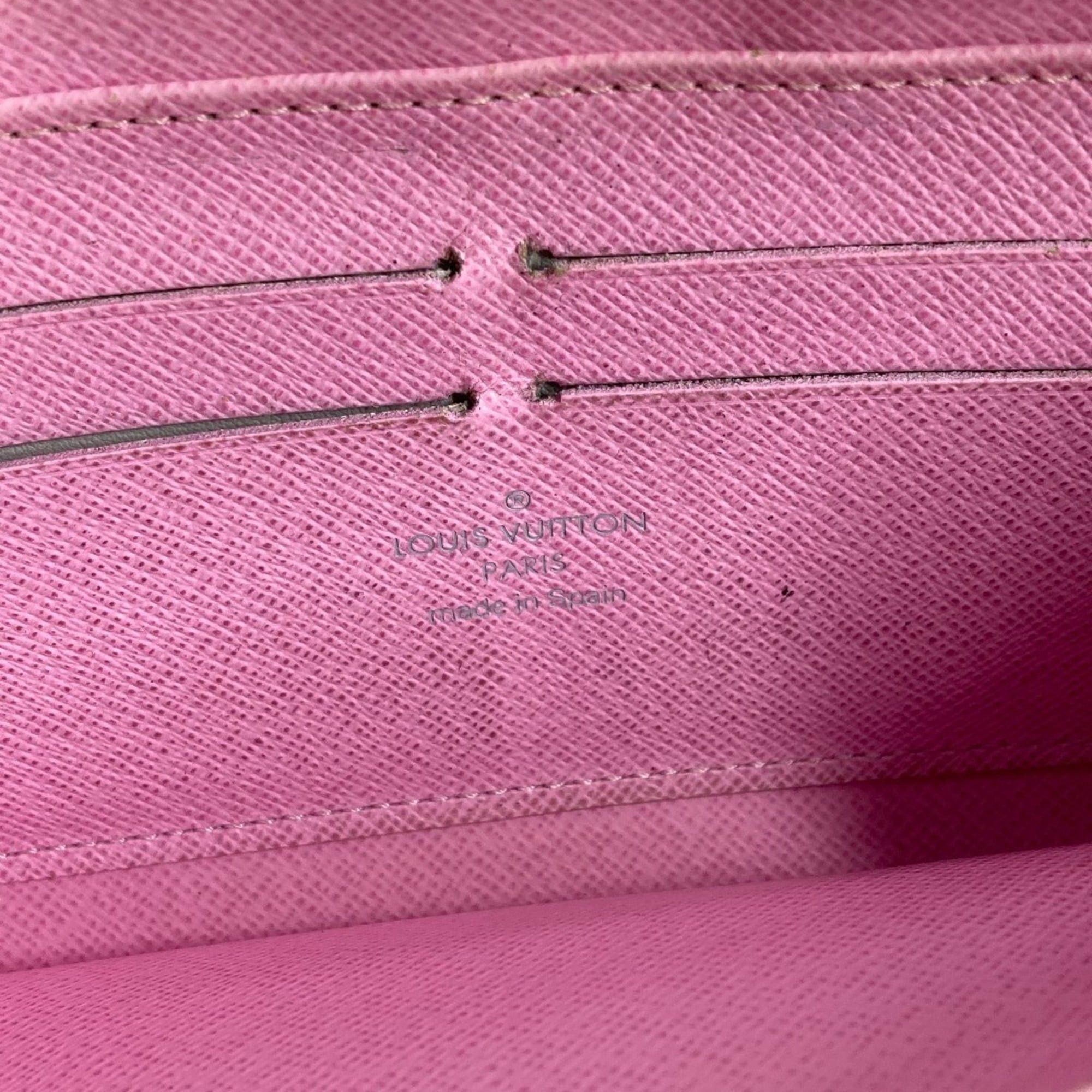 Louis Vuitton LOUIS VUITTON M60241 Monogram Multicolore Zippy Wallet, Canvas, Women's, White Size ONE SIZE - 11 Thumbnail