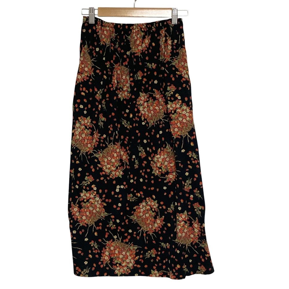 Other Other PINK HOUSE Strawberry Flare Skirt Textile Skirts DUTY FREE for USA Size ONE SIZE - 3 Thumbnail