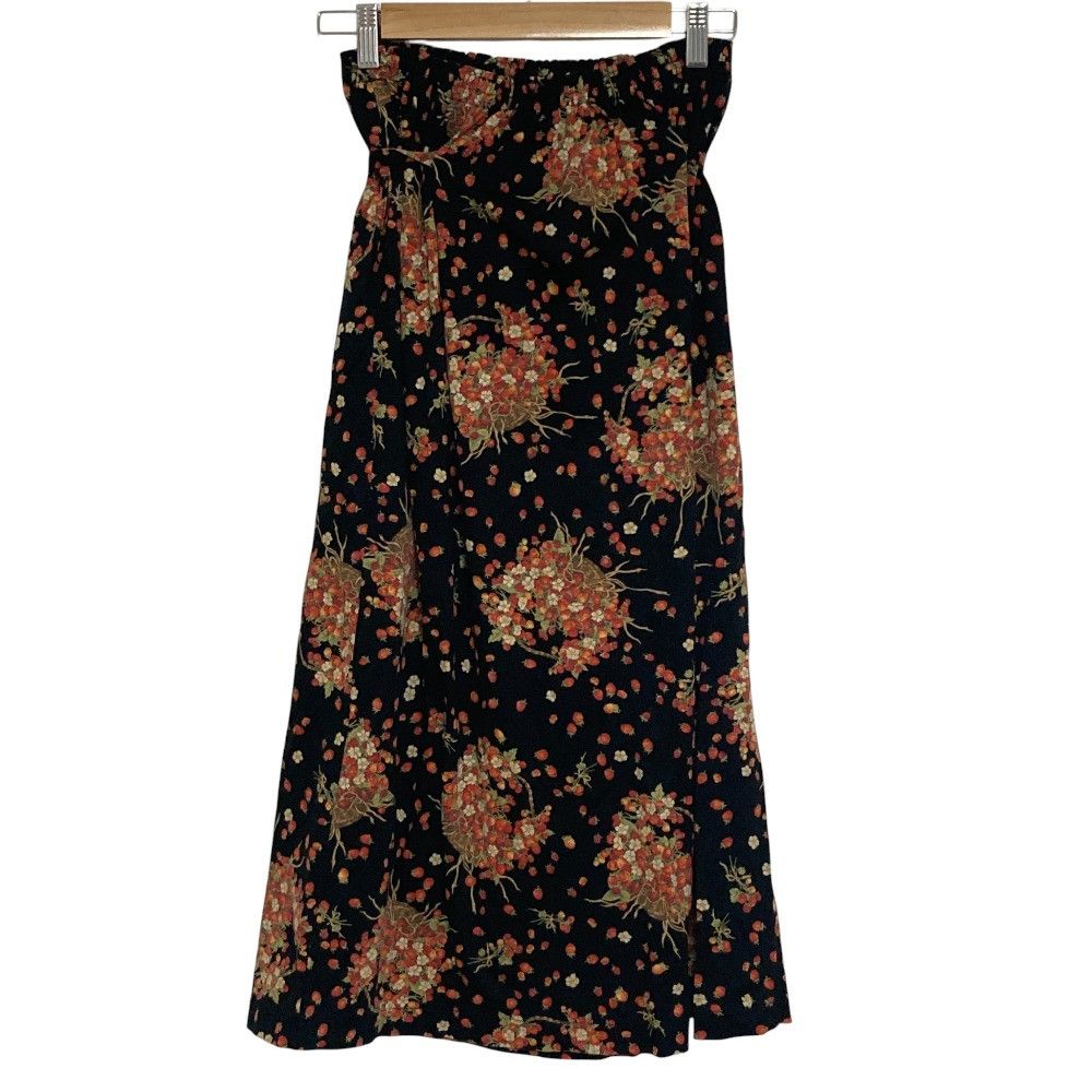 Other Other PINK HOUSE Strawberry Flare Skirt Textile Skirts DUTY FREE for USA Size ONE SIZE - 2 Thumbnail