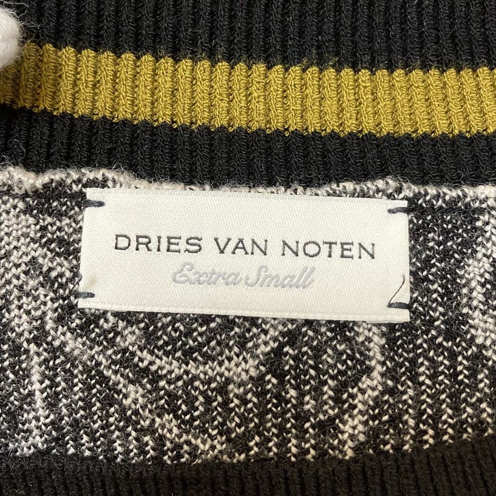 Dries Van Noten Dries Van Noten Dries Van Noten Abstract Print Wool Sweater Textile Tops DUTY FREE for USA Size ONE SIZE - 5 Thumbnail