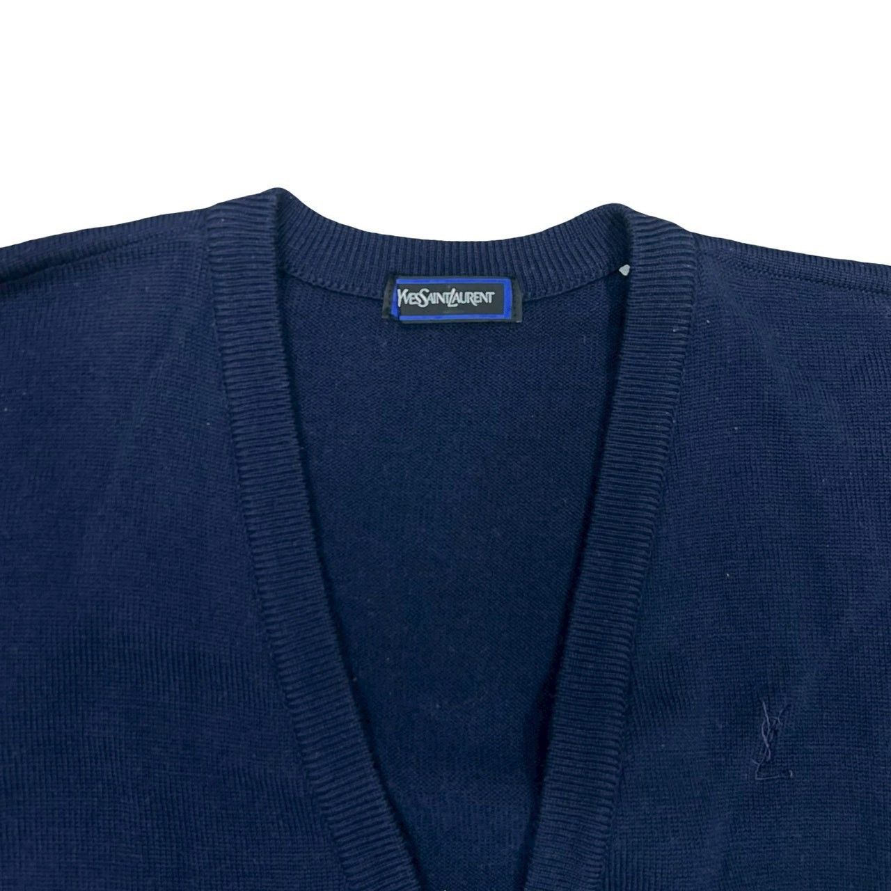 Yves Saint Laurent Yves Saint Laurent Yves Saint Laurent Wool Cardigan Textile Tops DUTY FREE for USA Size ONE SIZE - 4 Thumbnail