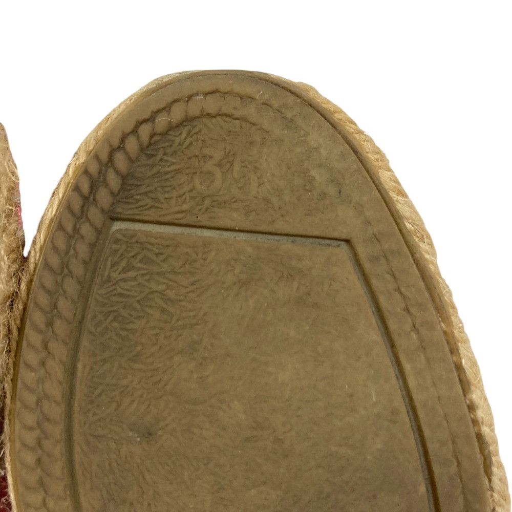 Loewe Loewe Loewe Anagram Leather Espadrille Slip-on Leather Shoes DUTY FREE for USA Size ONE SIZE - 9 Thumbnail