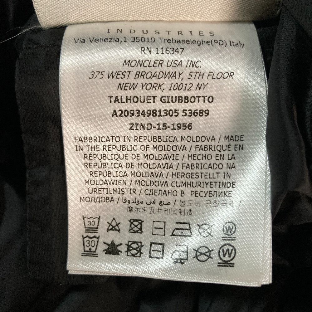 Moncler Moncler Moncler TALHOUET Down Coat Textile Outerwear TALHOUET DUTY FREE for USA Size ONE SIZE - 8 Thumbnail