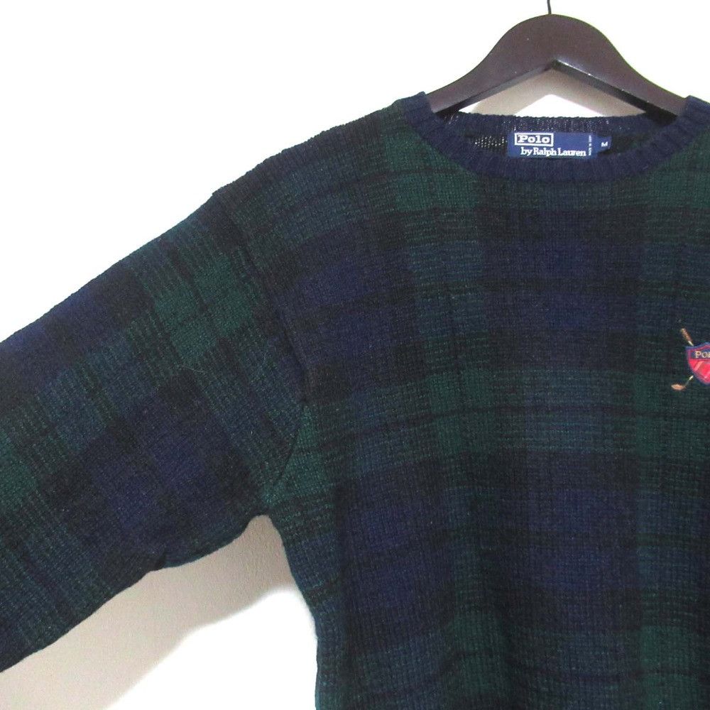 Ralph Lauren Ralph Lauren Polo by Ralph Lauren Blackwatch Knit Sweater Textile Tops DUTY FREE for USA Size ONE SIZE - 3 Thumbnail