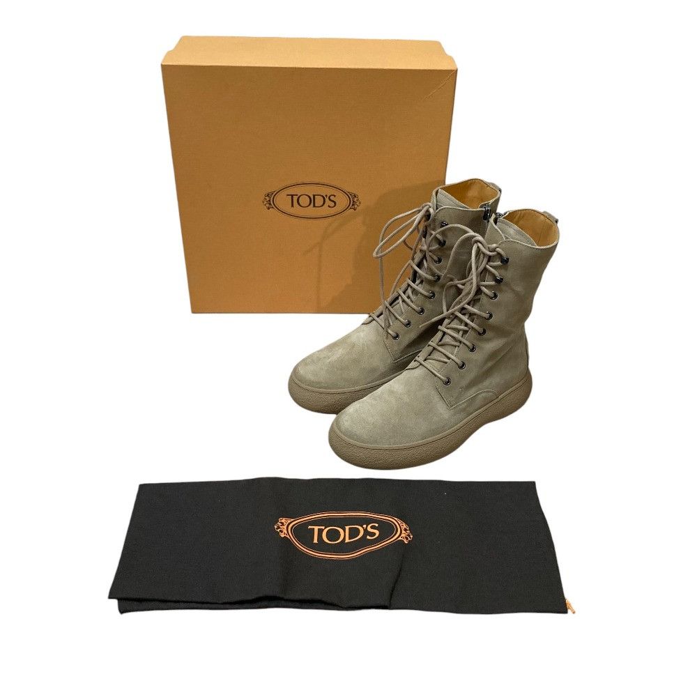 Tod's Tod's Tod’s Gommini Leather Lace Up Boots Leather Shoes DUTY FREE for USA Size ONE SIZE - 11 Thumbnail