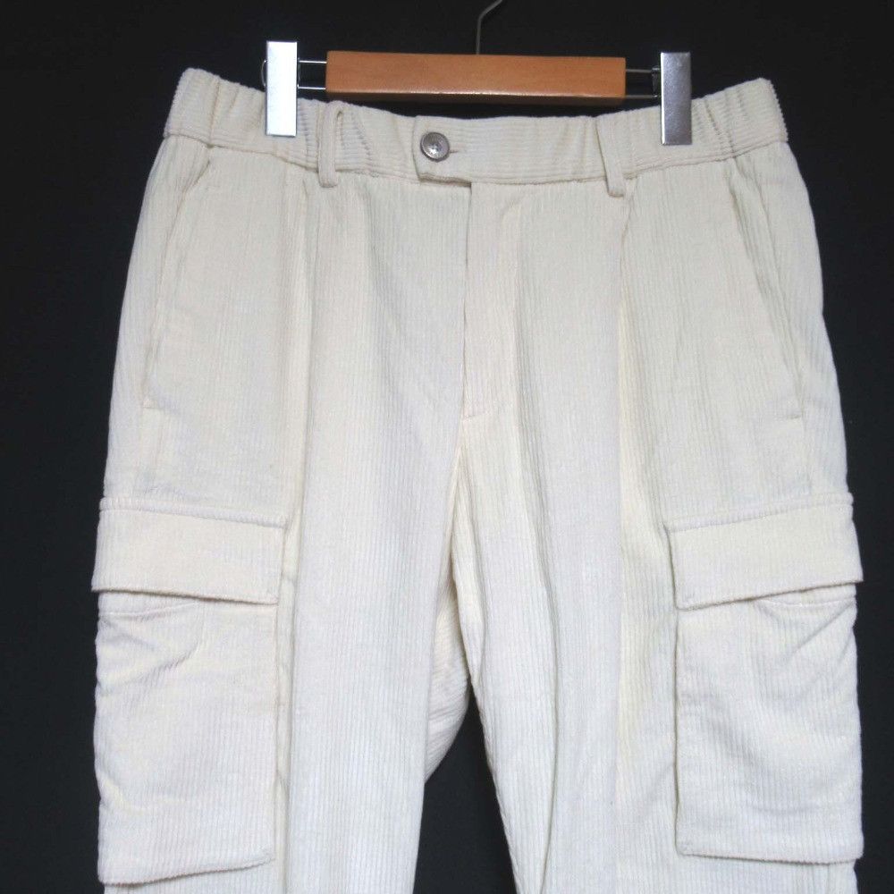Other Other Herno Corduroy Cargo Pants Textile Pants DUTY FREE for USA Size ONE SIZE - 3 Thumbnail