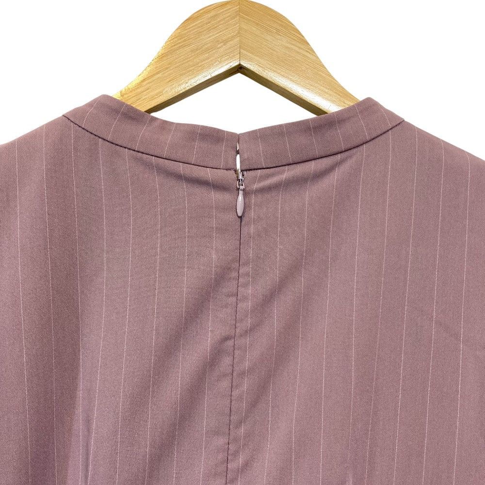 Other Other Herlipto Pin-Stripe Belted Flared Dress Dress Textile Dresses DUTY FREE for USA Size ONE SIZE - 6 Thumbnail