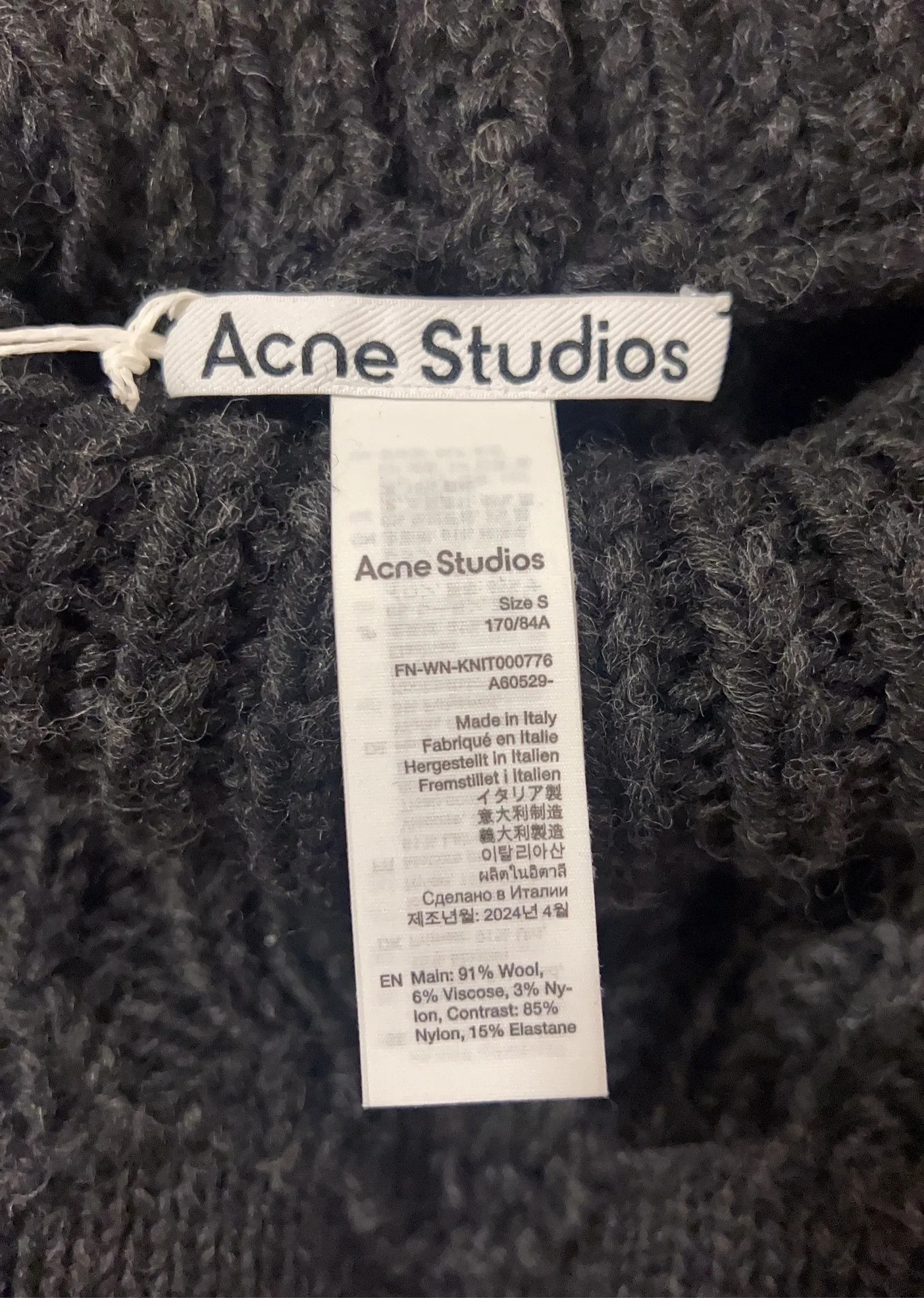 Acne Studios Acne Studios FN-WN-KNIT000776 Sweater Size S / US 4 / IT 40 - 4 Thumbnail