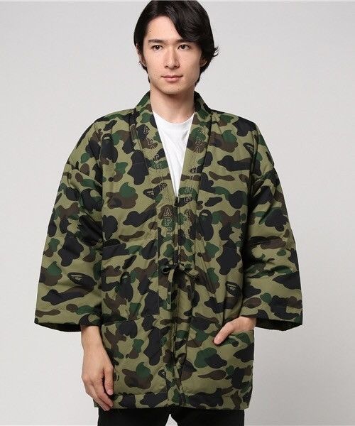 Bape 1st Camo Hanten Light Down Jacket | Grailed