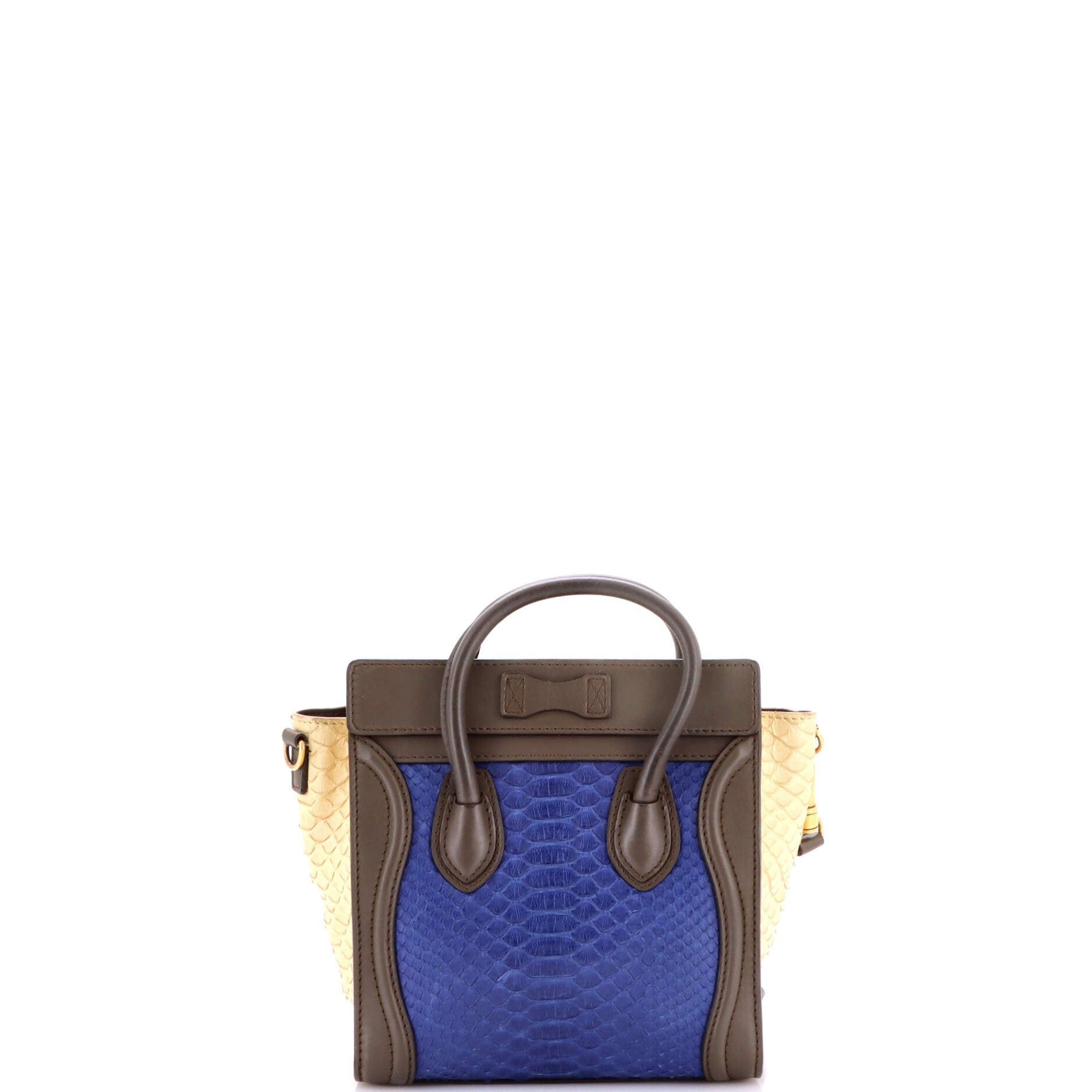 Celine Tricolor Luggage Bag Size ONE SIZE - 3 Thumbnail