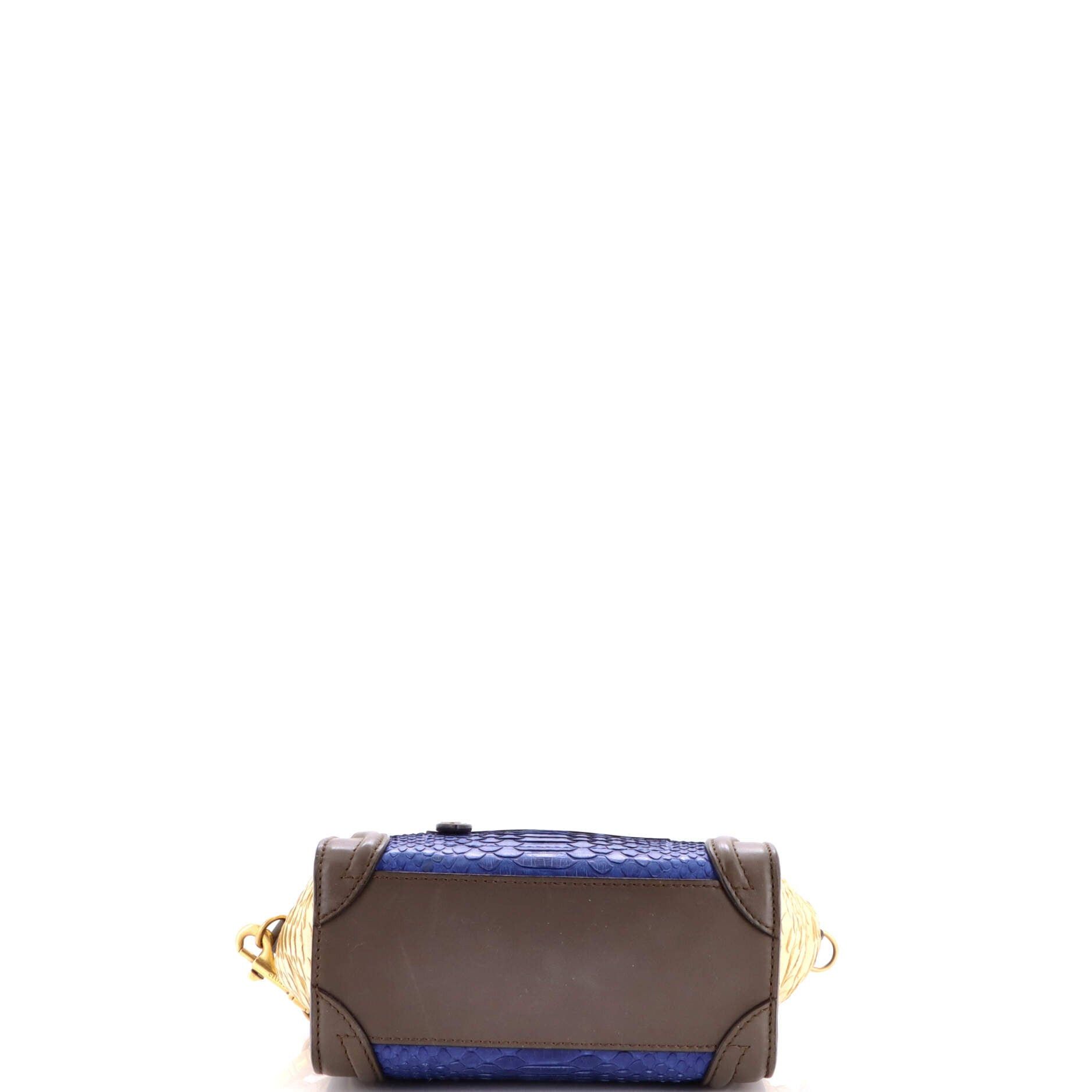 Celine Tricolor Luggage Bag Size ONE SIZE - 4 Thumbnail