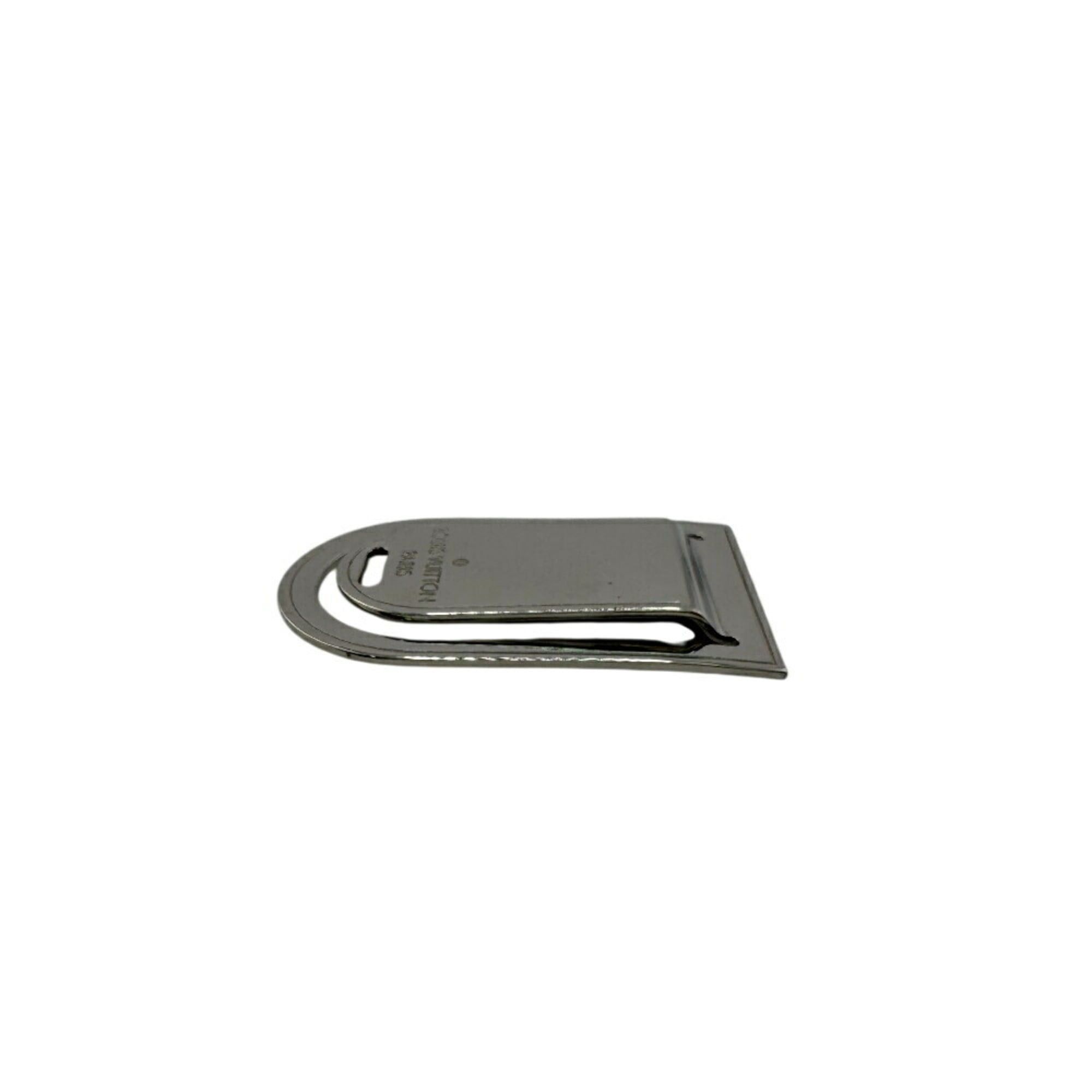 Louis Vuitton LOUIS VUITTON M65067 Porte-Adresse Money Clip, Silver, Unisex Size ONE SIZE - 2 Thumbnail