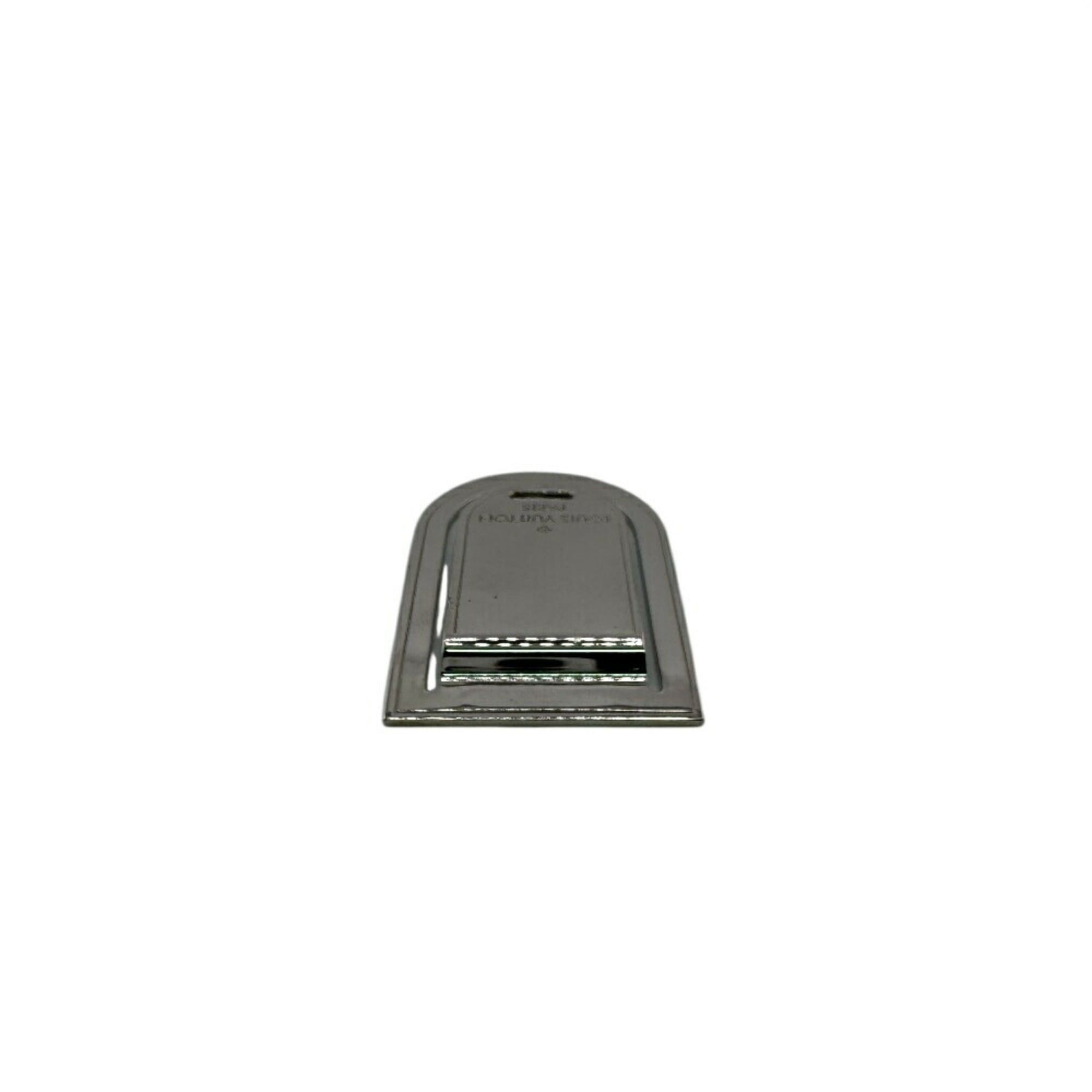 Louis Vuitton LOUIS VUITTON M65067 Porte-Adresse Money Clip, Silver, Unisex Size ONE SIZE - 3 Thumbnail