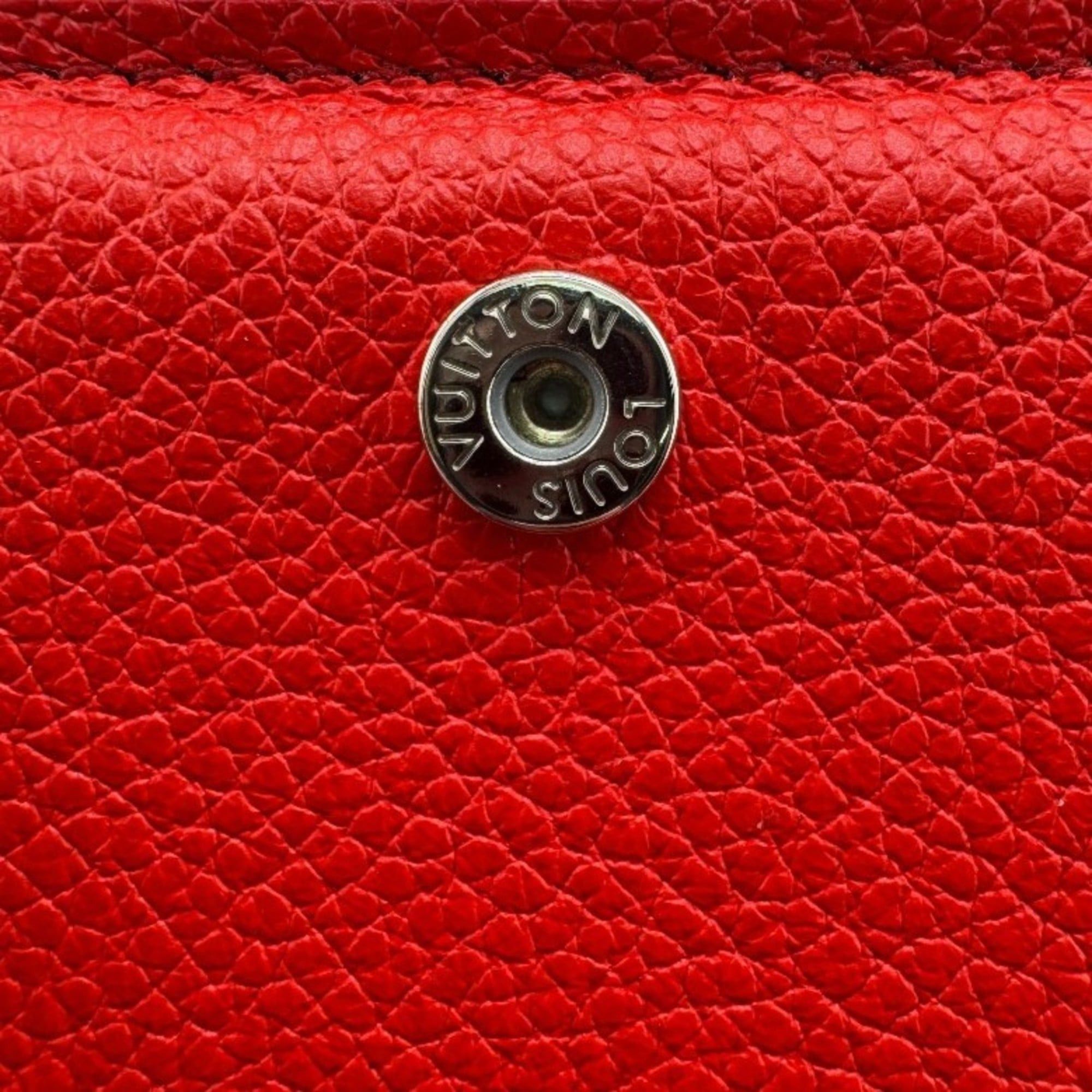 Louis Vuitton LOUIS VUITTON M82103 LV×YK Portefeuillek Yayoi Kusama Collaboration Polka Dot Monogram Empreinte Bifold Wallet Red Women's Size ONE SIZE - 15 Thumbnail