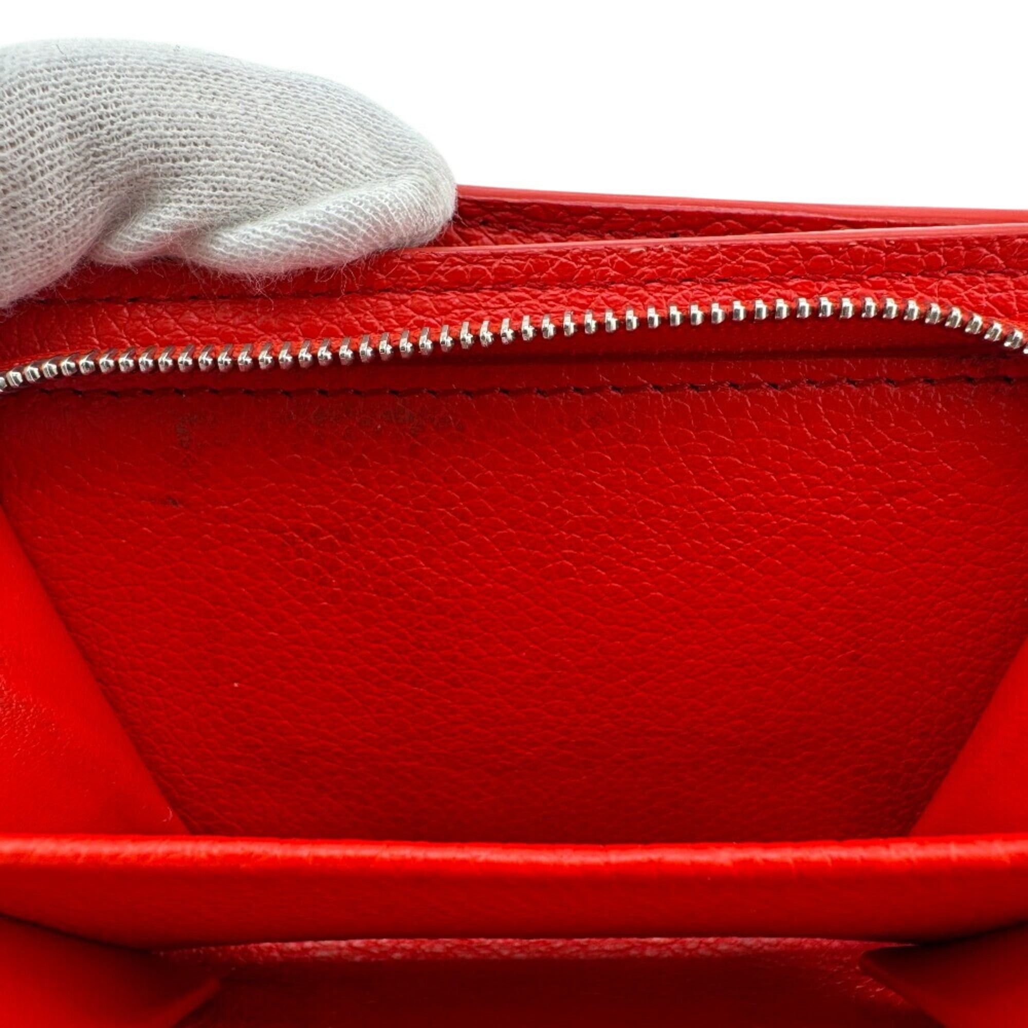 Louis Vuitton LOUIS VUITTON M82103 LV×YK Portefeuillek Yayoi Kusama Collaboration Polka Dot Monogram Empreinte Bifold Wallet Red Women's Size ONE SIZE - 12 Thumbnail