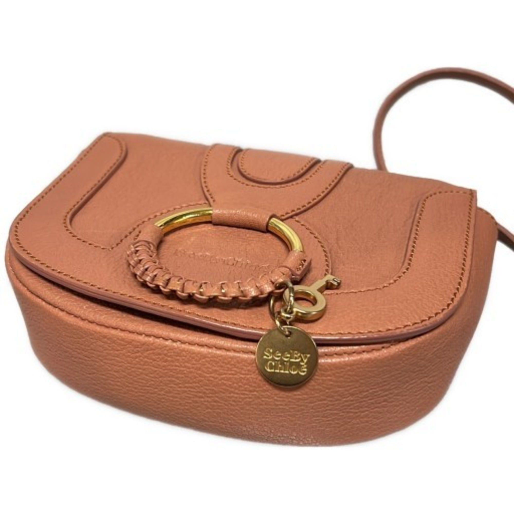 See by Chloé See by Chloe Mini Pochette Shoulder Bag in Hana Pink Old Rose, Made Portugal, Mikunigaoka Store