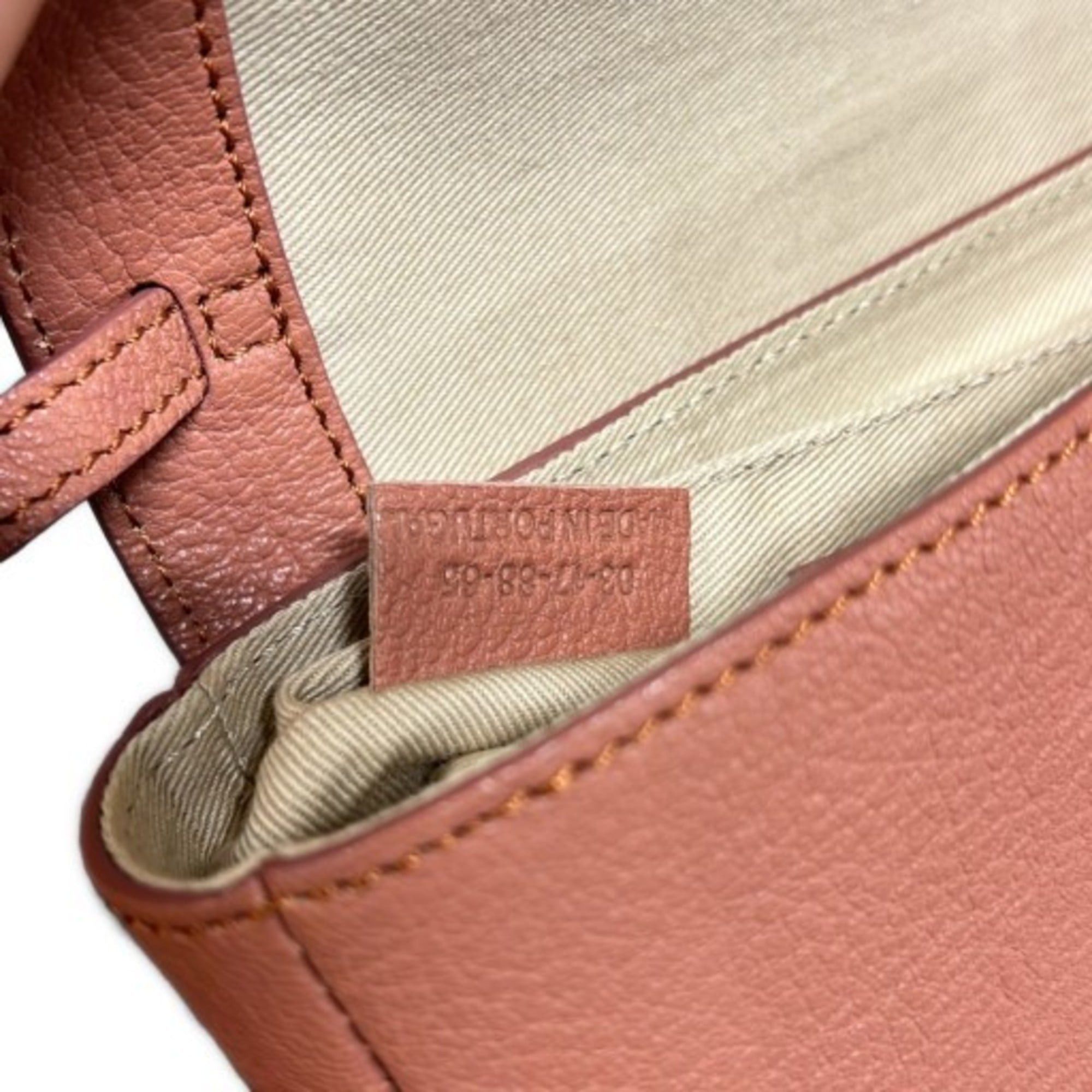 See by Chloé See by Chloe Mini Pochette Shoulder Bag in Hana Pink Old Rose, Made Portugal, Mikunigaoka Store