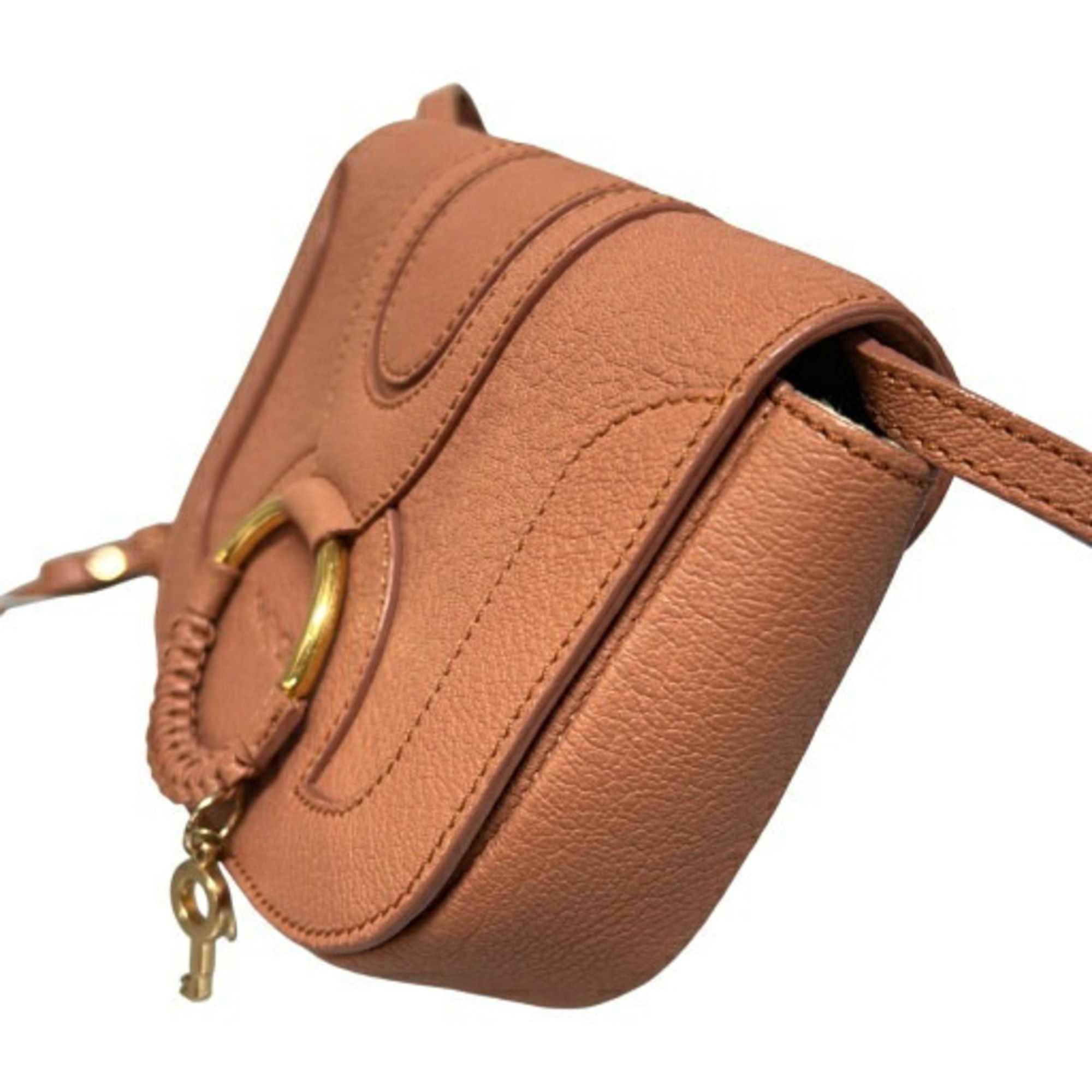 See by Chloé See by Chloe Mini Pochette Shoulder Bag in Hana Pink Old Rose, Made Portugal, Mikunigaoka Store
